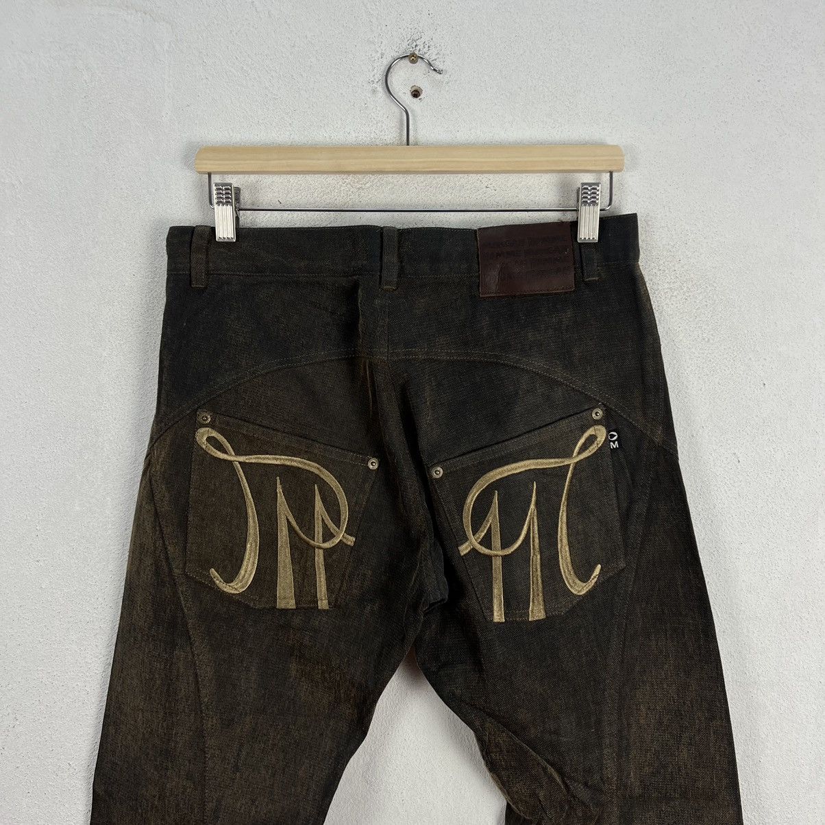 Japanese Brand VINTAGE MORGAN HOMME JAPAN DISTRESSED DENIM PANTS Size US 30 / EU 46 - 3 Thumbnail