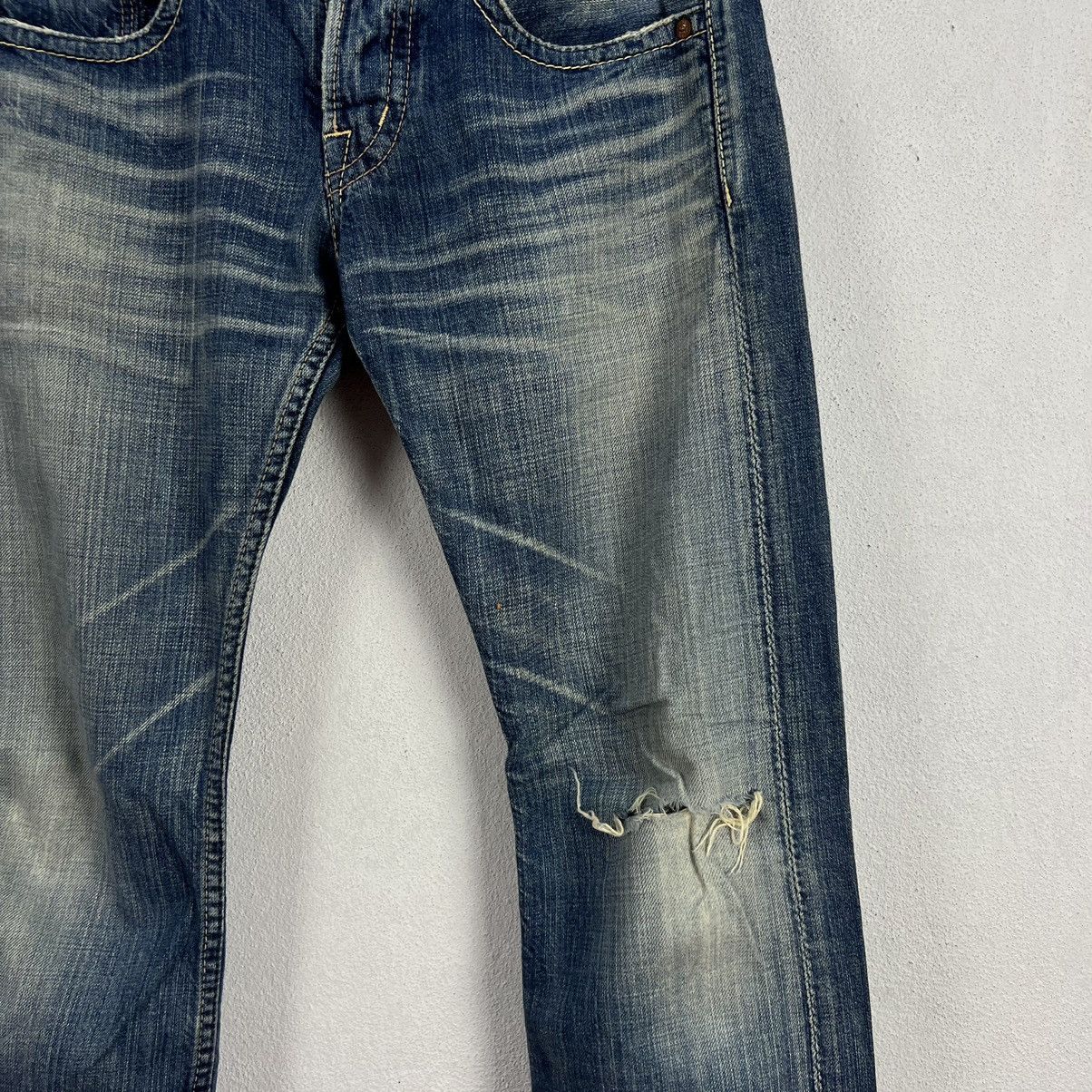 Japanese Brand VINTAGE OMNIGOD DENIM PANTS JAPAN MADE Size US 32 / EU 48 - 5 Thumbnail
