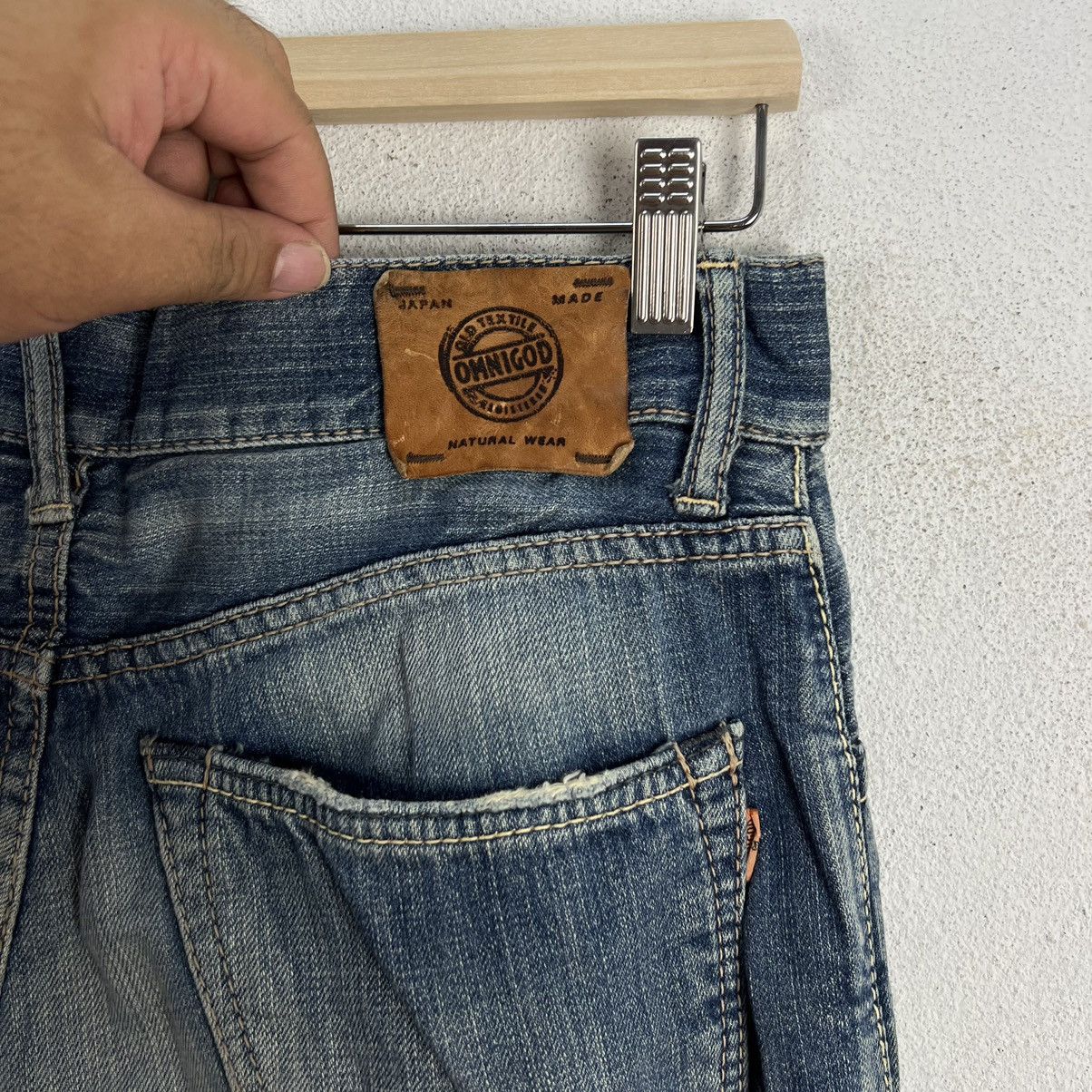 Japanese Brand VINTAGE OMNIGOD DENIM PANTS JAPAN MADE Size US 32 / EU 48 - 11 Thumbnail