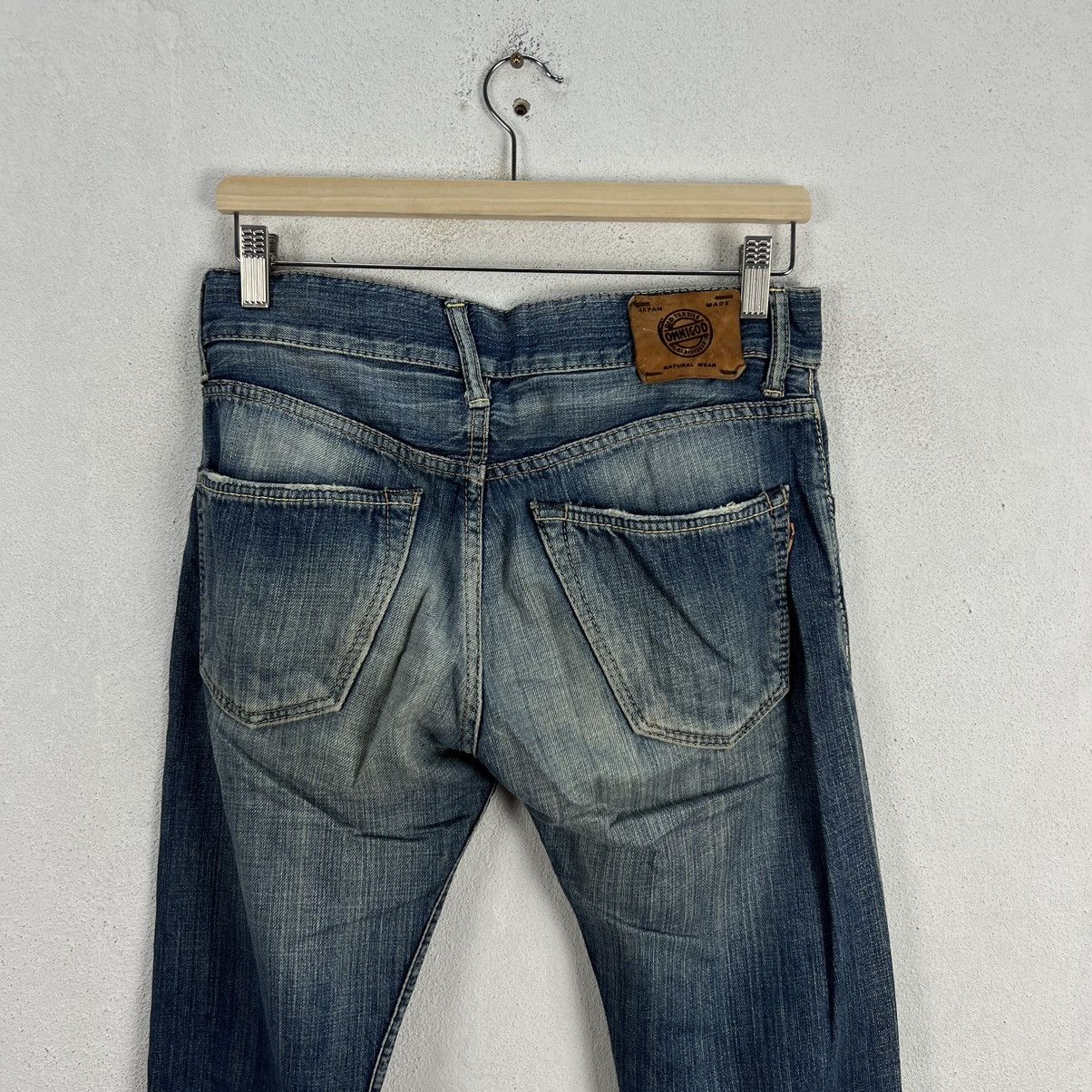 Japanese Brand VINTAGE OMNIGOD DENIM PANTS JAPAN MADE Size US 32 / EU 48 - 10 Thumbnail