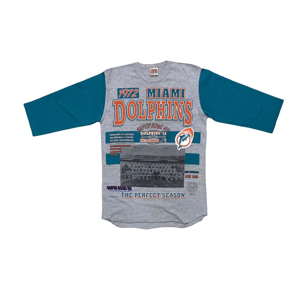 Vintage Vintage Miami Dolphins 1972 The Perfect Season Super Bowl | Grailed