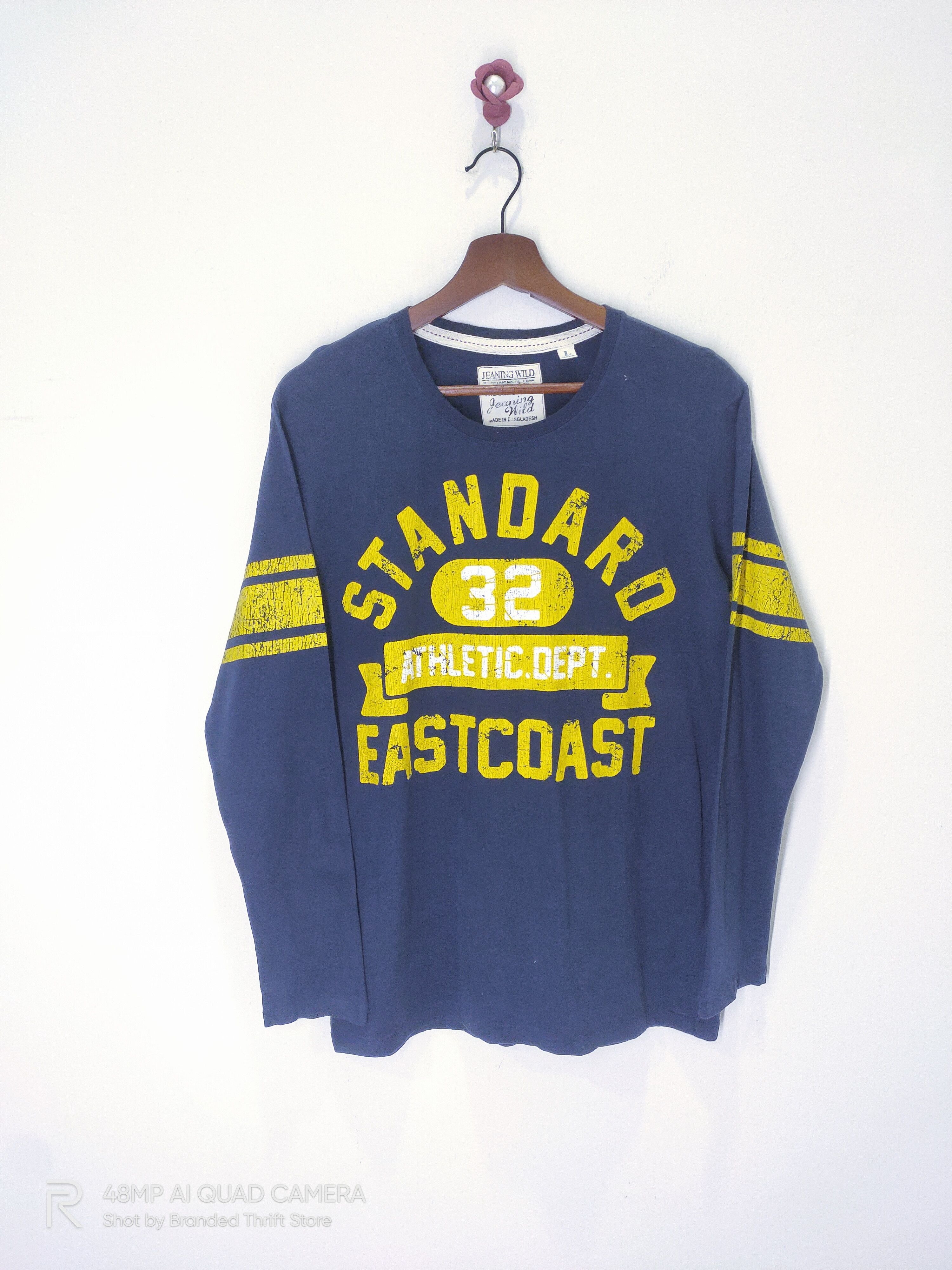 Other Vintage EASTCOAST ATHLETIC Luxury LongSleeve Sweatshirt Tee Size US L / EU 52-54 / 3 - 1 Thumbnail