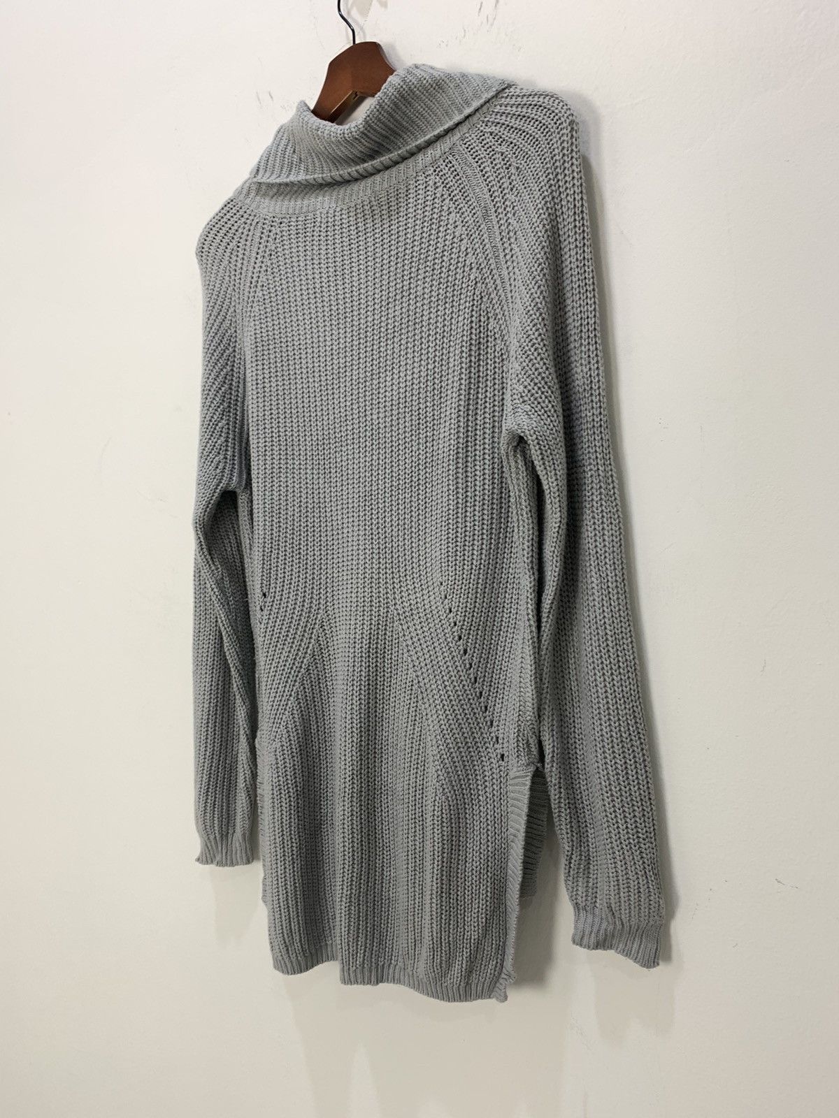 Japanese Brand × Other ANNEBASKET Merino Crochet Turtleneck Cable Knitwear Sweater Size M / US 6-8 / IT 42-44 - 12 Thumbnail
