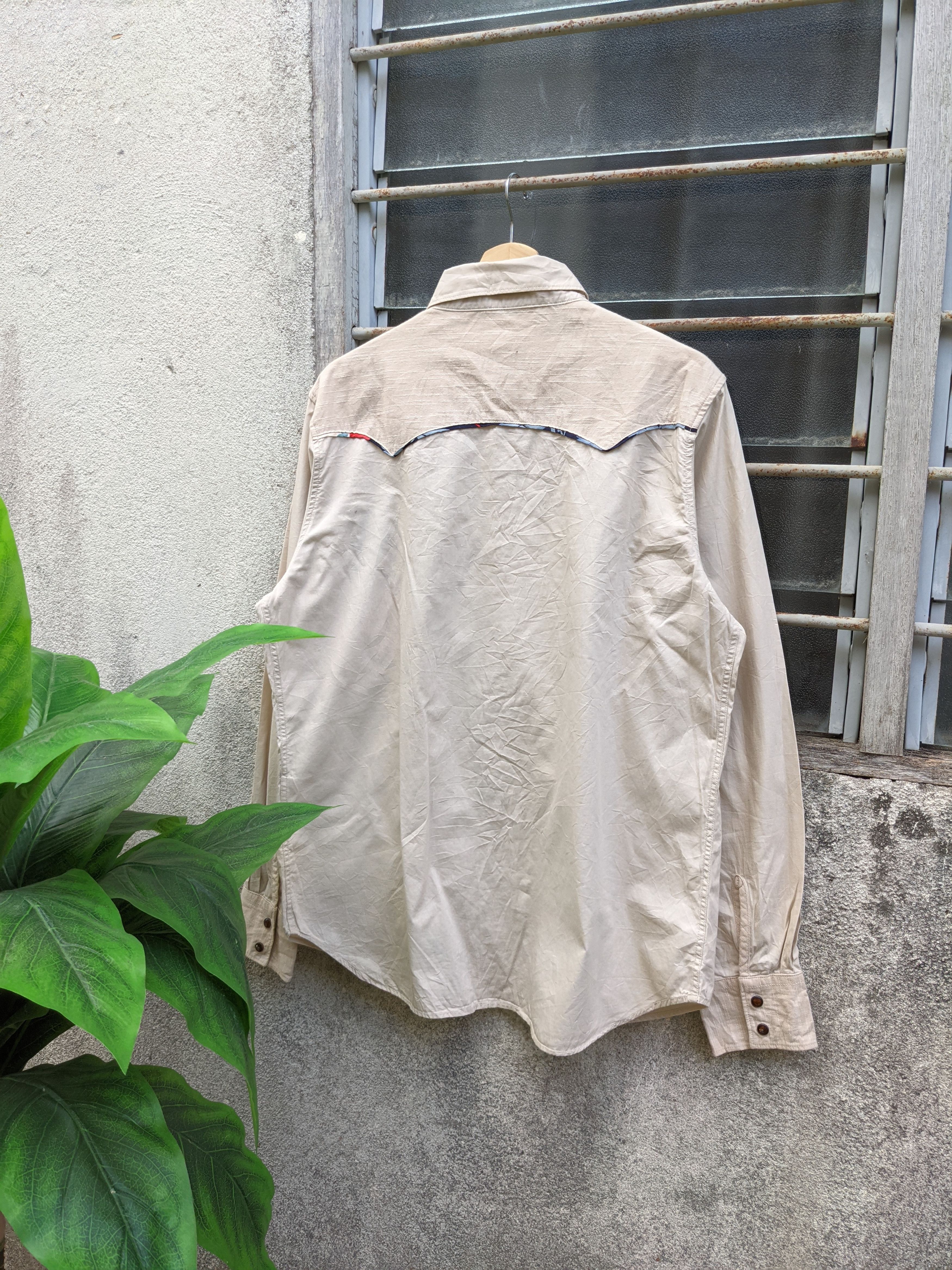 Japanese Brand Hawaiian Oniwa Soto Western Shirt Size US L / EU 52-54 / 3 - 2 Thumbnail