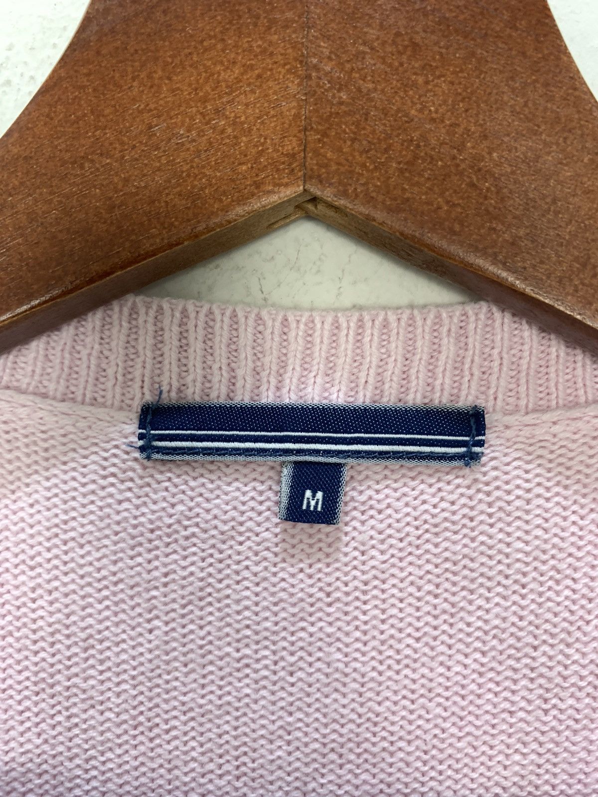 Aran Sweater Market × Japanese Brand × Uniqlo UNIQLO Argyle Plaid Knitwear Pullover Jumper Sweater Vest Size US S / EU 44-46 / 1 - 11 Thumbnail