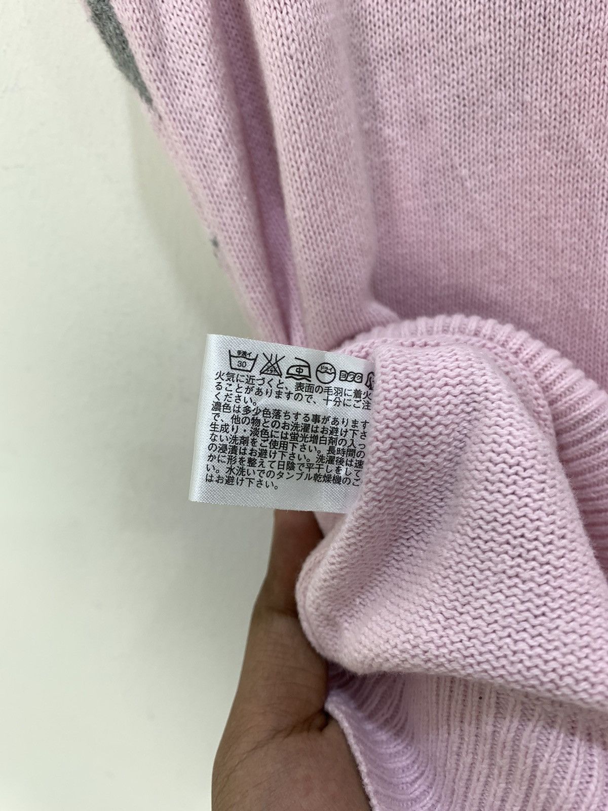 Aran Sweater Market × Japanese Brand × Uniqlo UNIQLO Argyle Plaid Knitwear Pullover Jumper Sweater Vest Size US S / EU 44-46 / 1 - 13 Thumbnail