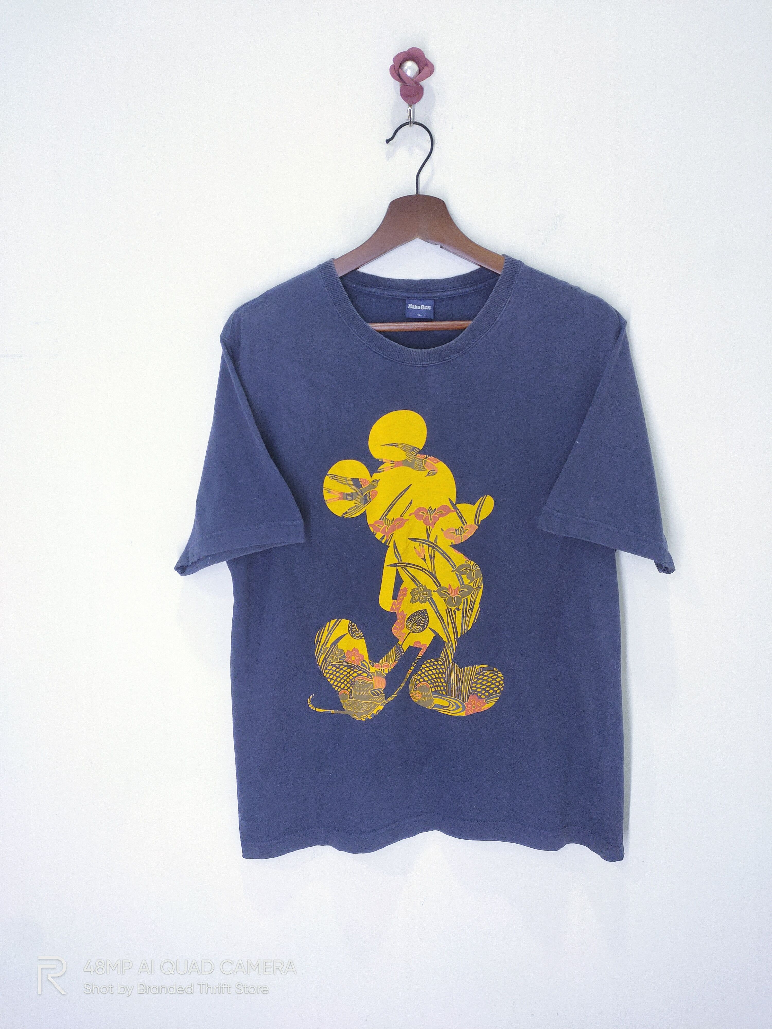 Disney × Mickey Mouse HABU BOX Big Logo Mickey Habitat Artwork Craft Graphic Tee Size US L / EU 52-54 / 3 - 1 Thumbnail