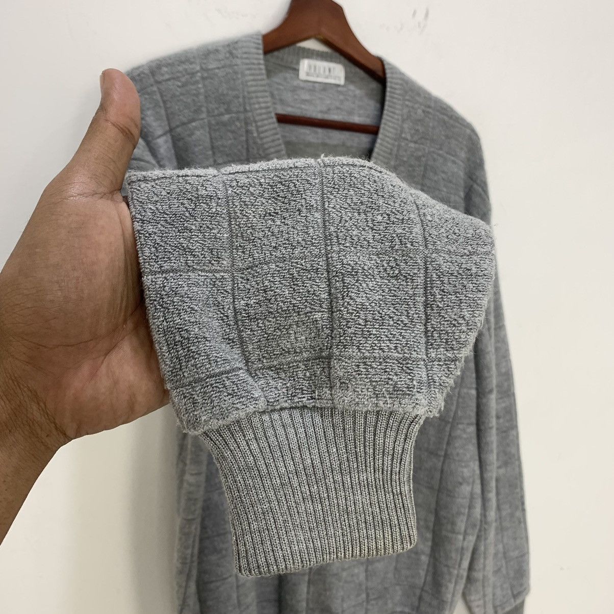 Other VOLUNT Vintag Plaid Fleece Knitwear Jumper Pullover Sweater Size US L / EU 52-54 / 3 - 8 Thumbnail