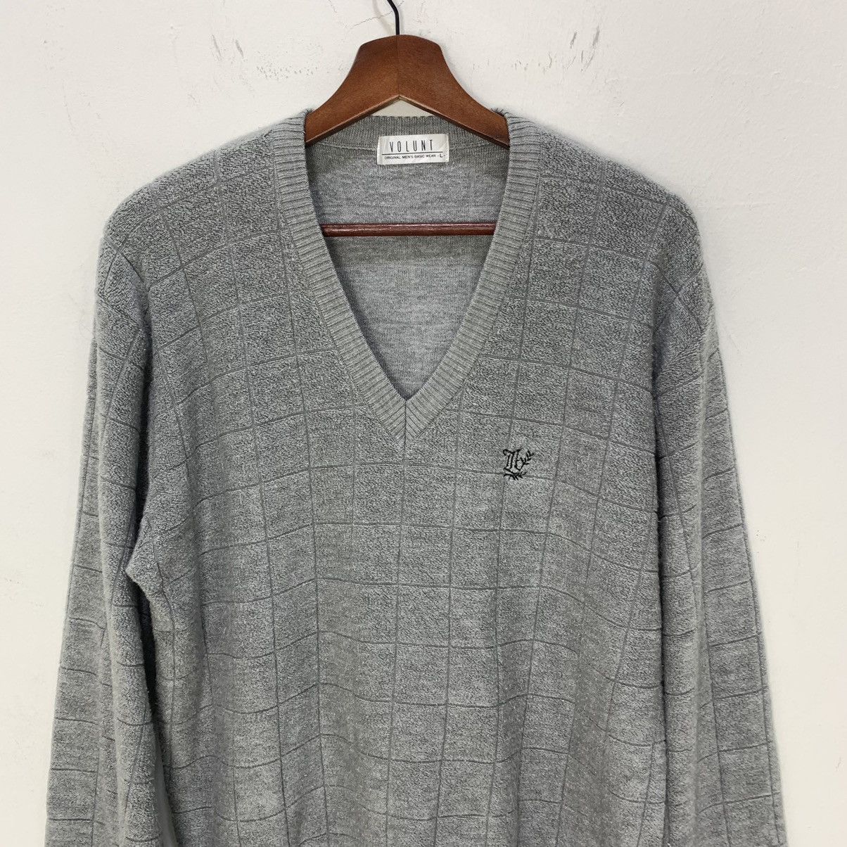 Other VOLUNT Vintag Plaid Fleece Knitwear Jumper Pullover Sweater Size US L / EU 52-54 / 3 - 3 Thumbnail