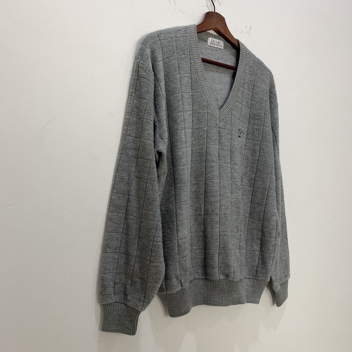 Other VOLUNT Vintag Plaid Fleece Knitwear Jumper Pullover Sweater Size US L / EU 52-54 / 3 - 5 Thumbnail