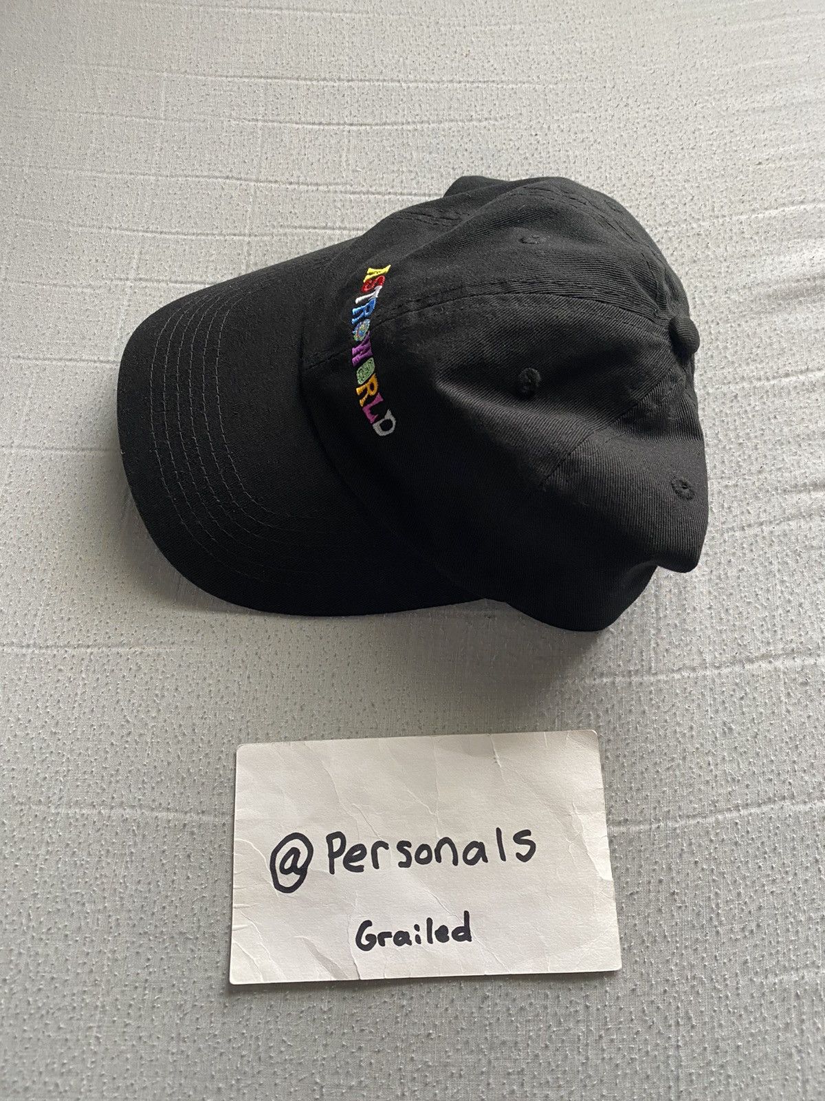 Travis Scott Travis Scott Astroworld Hat Black Size ONE SIZE - 4 Thumbnail