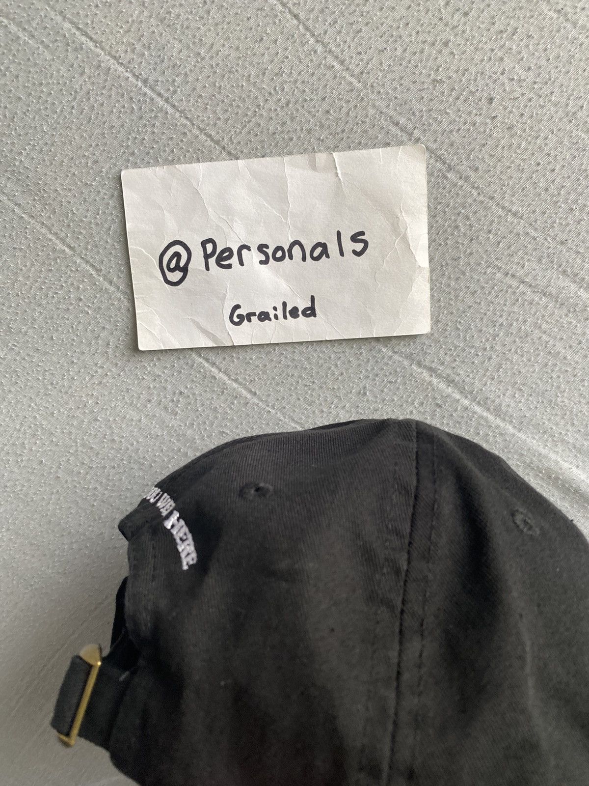 Travis Scott Travis Scott Astroworld Hat Black Size ONE SIZE - 9 Thumbnail