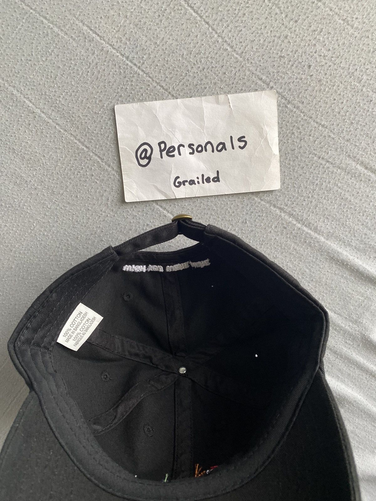 Travis Scott Travis Scott Astroworld Hat Black Size ONE SIZE - 11 Thumbnail