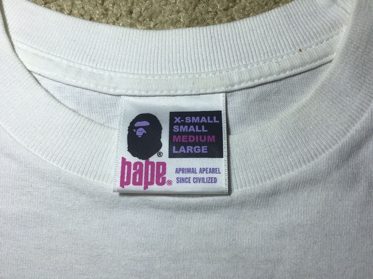 Bape 2006 Bape Rhinestone Ape Face Circle Sta Swarovski Milo Size US M / EU 48-50 / 2 - 5 Thumbnail