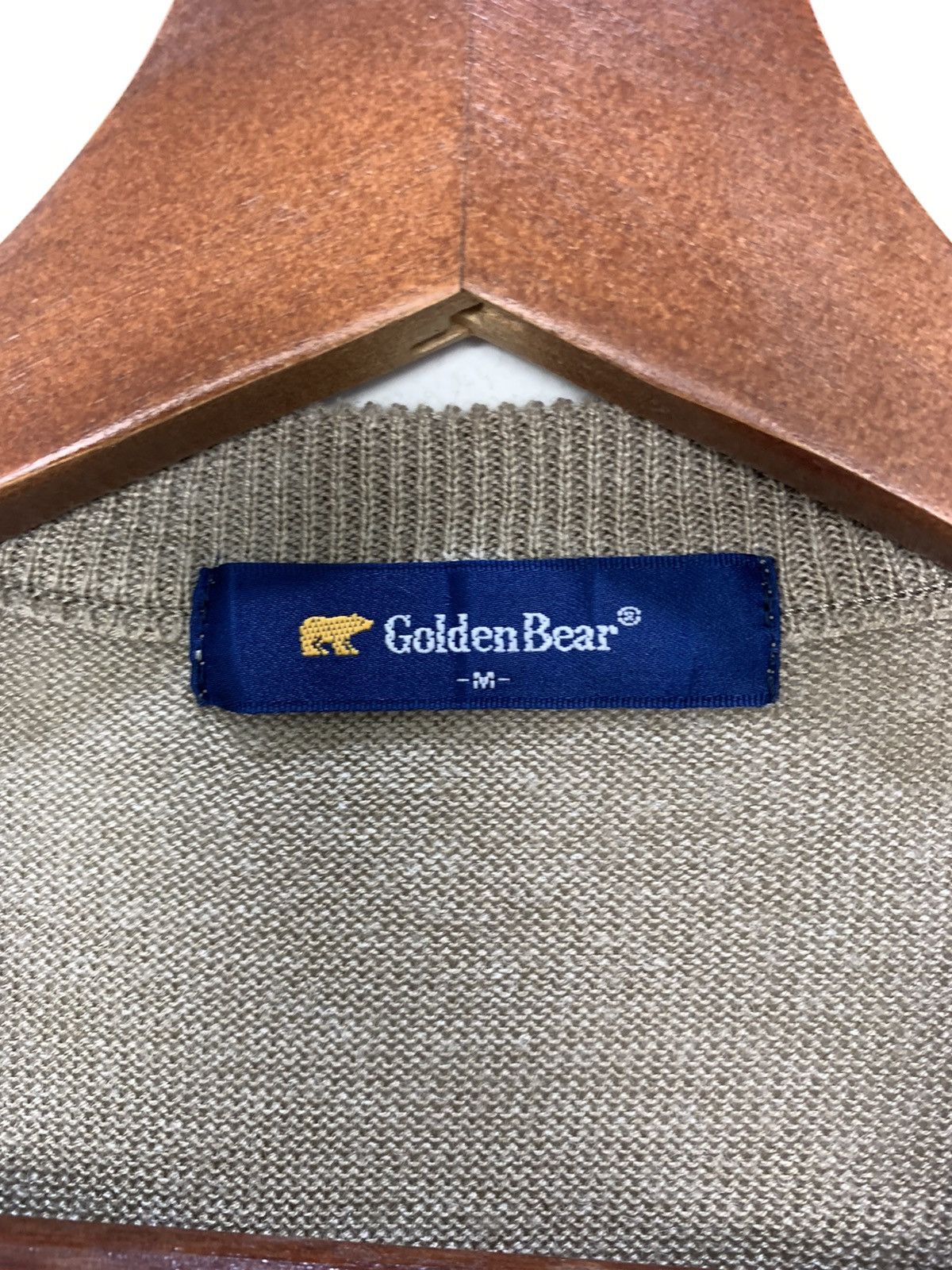 Aran Sweater Market × Golden Bear GOLDEN BEAR Allover Argyle Knitwear Patterned Vest Cardigan Size US M / EU 48-50 / 2 - 14 Thumbnail