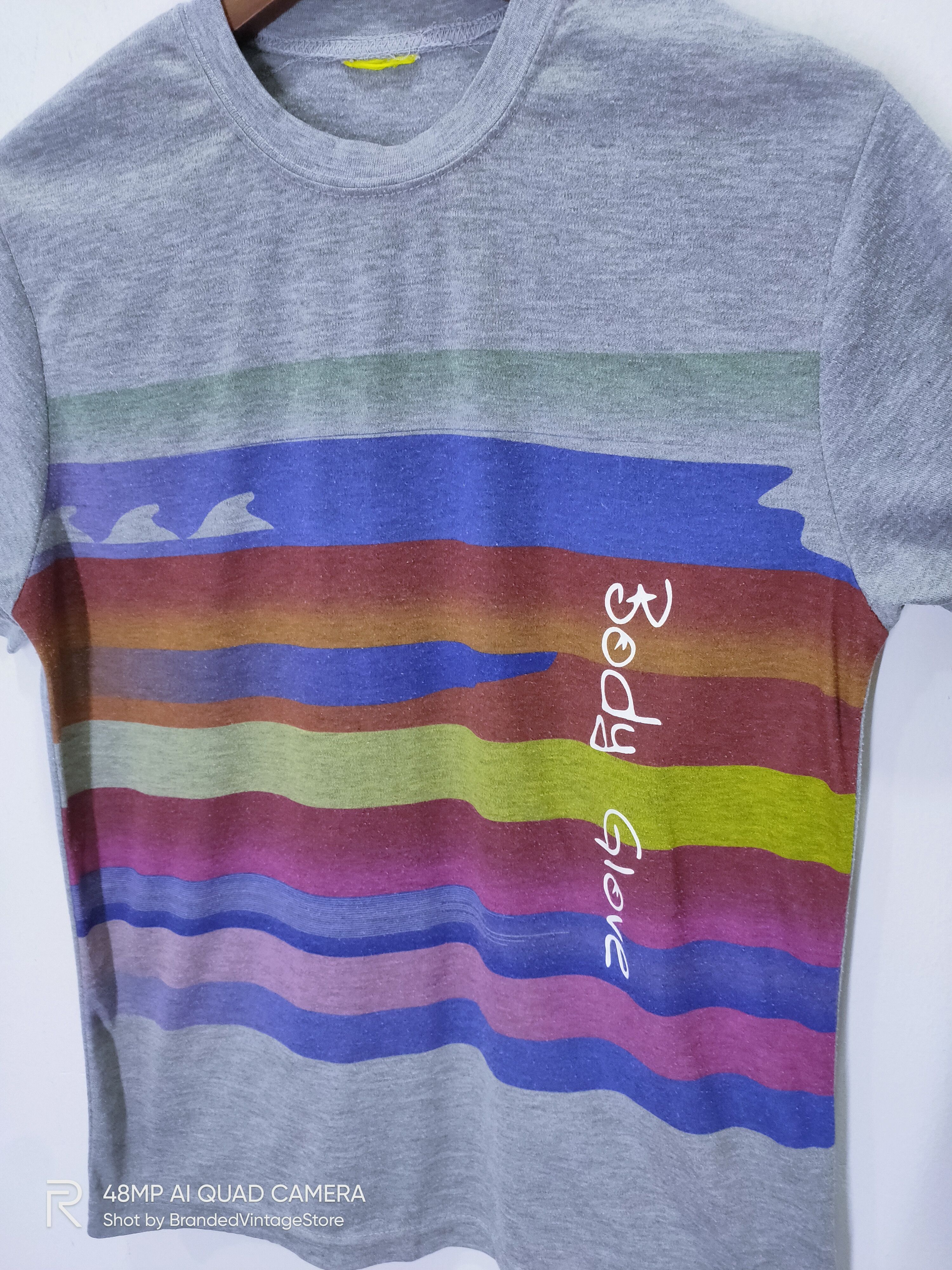 Body Glove BODY GLOVE Slim Fit Big Logo Rainbow Colour Printed Art Tee Size US M / EU 48-50 / 2 - 4 Thumbnail
