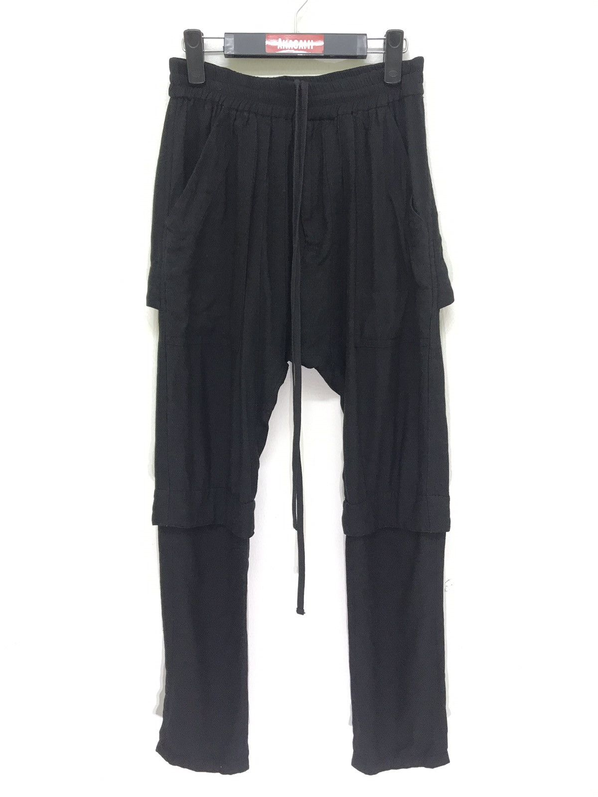 Julius 🧛‍♀️Julius 7 Layered Pant Rayon Angora Silk Blend Slim Leg Size US 33 - 3 Thumbnail