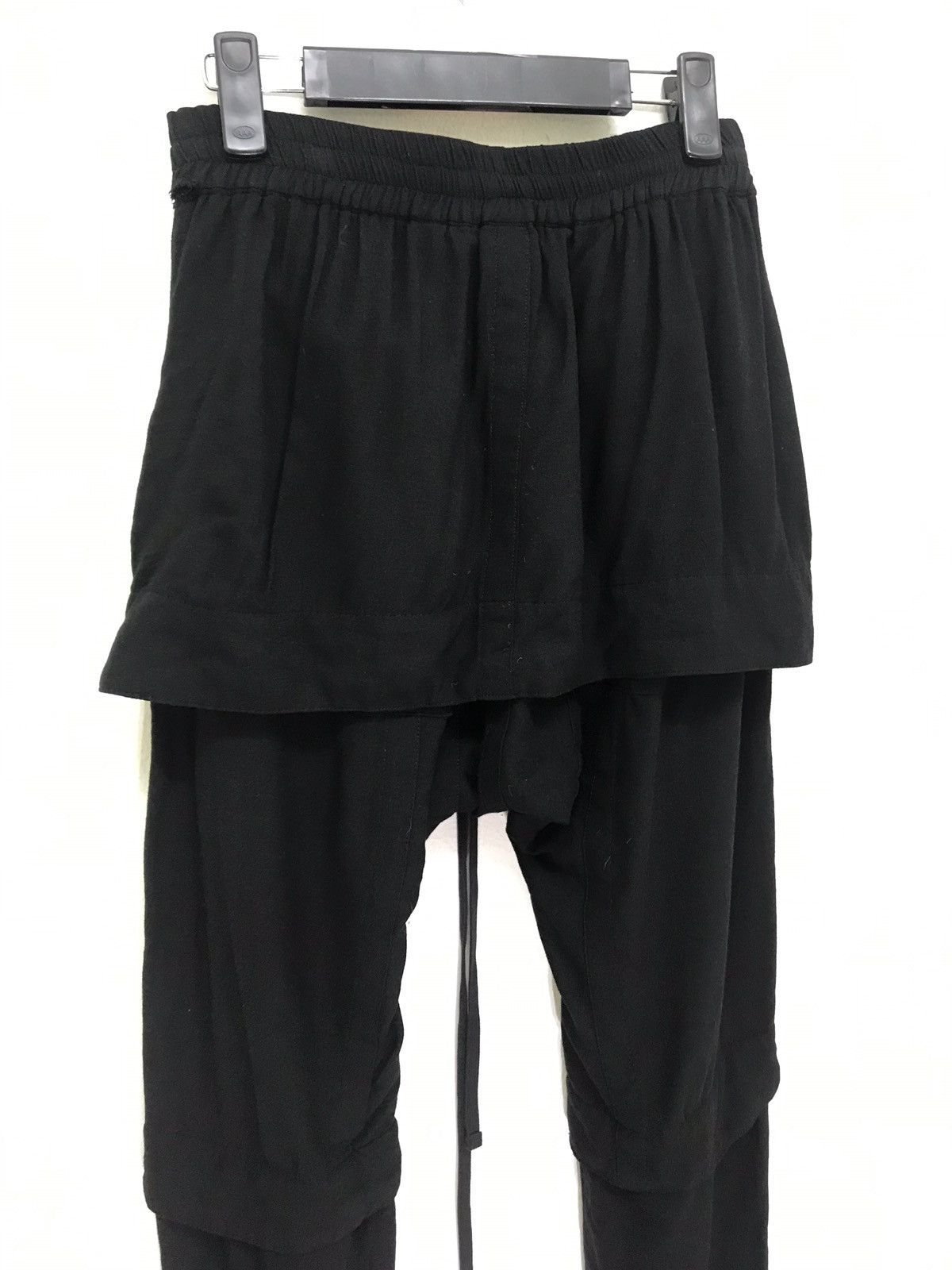 Julius 🧛‍♀️Julius 7 Layered Pant Rayon Angora Silk Blend Slim Leg Size US 33 - 2 Thumbnail