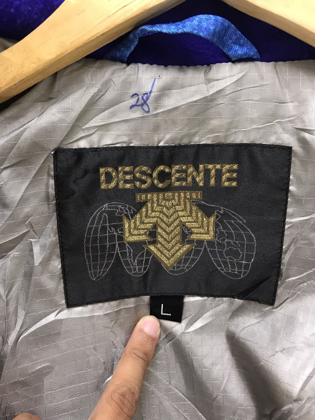 Descente Vtg 90s Descente Ski Jacket Multi Colour Abstract Size US L / EU 52-54 / 3 - 13 Thumbnail