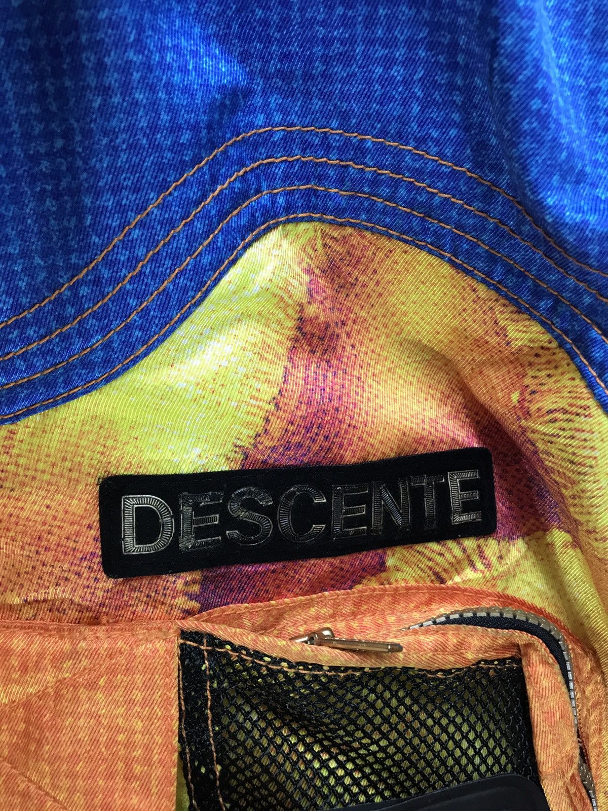 Descente Vtg 90s Descente Ski Jacket Multi Colour Abstract Size US L / EU 52-54 / 3 - 7 Thumbnail