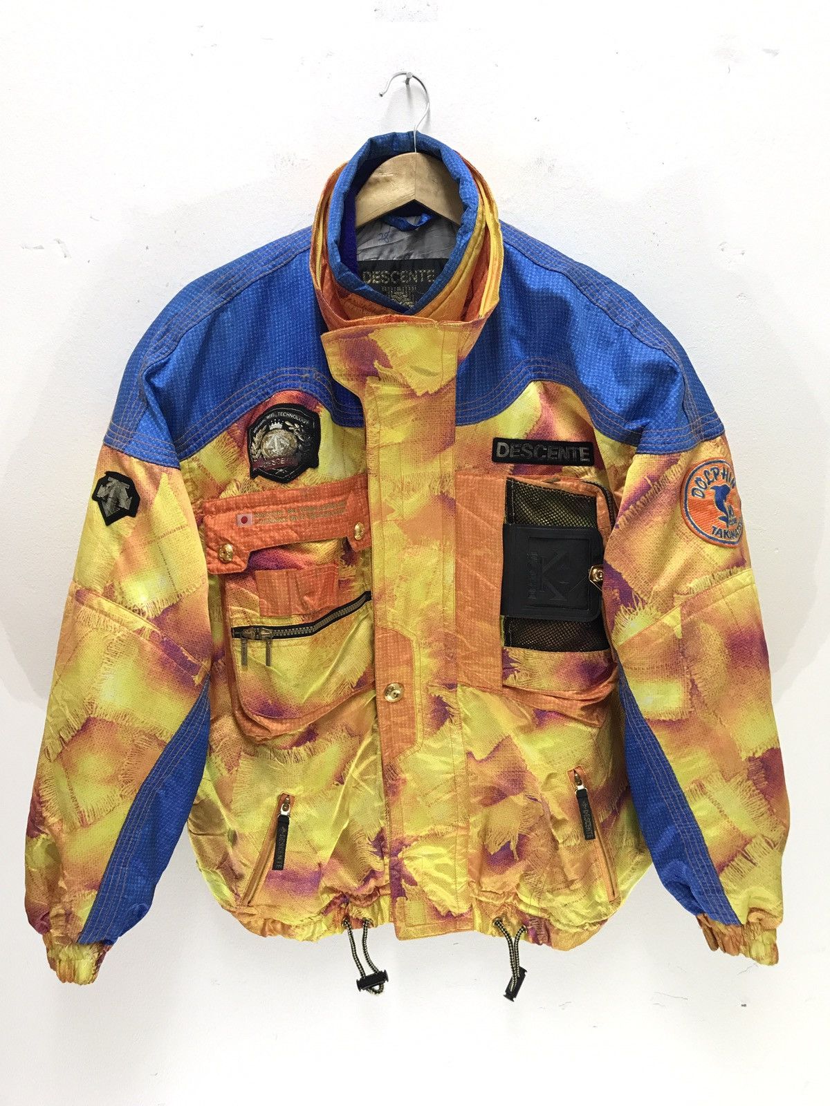 Descente Vtg 90s Descente Ski Jacket Multi Colour Abstract Size US L / EU 52-54 / 3 - 1 Thumbnail