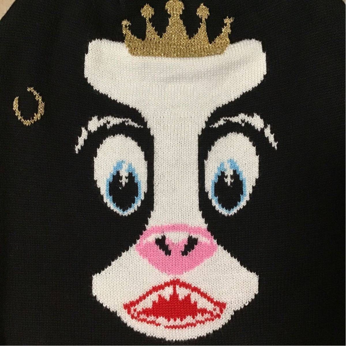 Bape BAPE Holstein beanie knit cap a bathing ape NIGO Size ONE SIZE - 2 Thumbnail