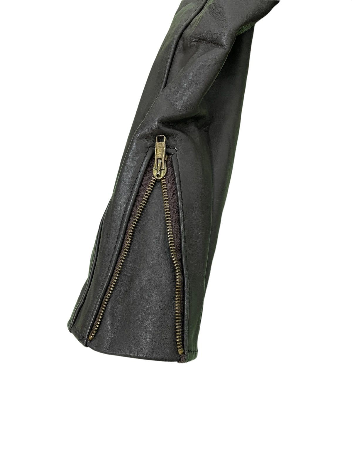Schott Schott USA Cafe Racer Leather Jacket Made in USA 1🟦 Size US S / EU 44-46 / 1 - 13 Thumbnail