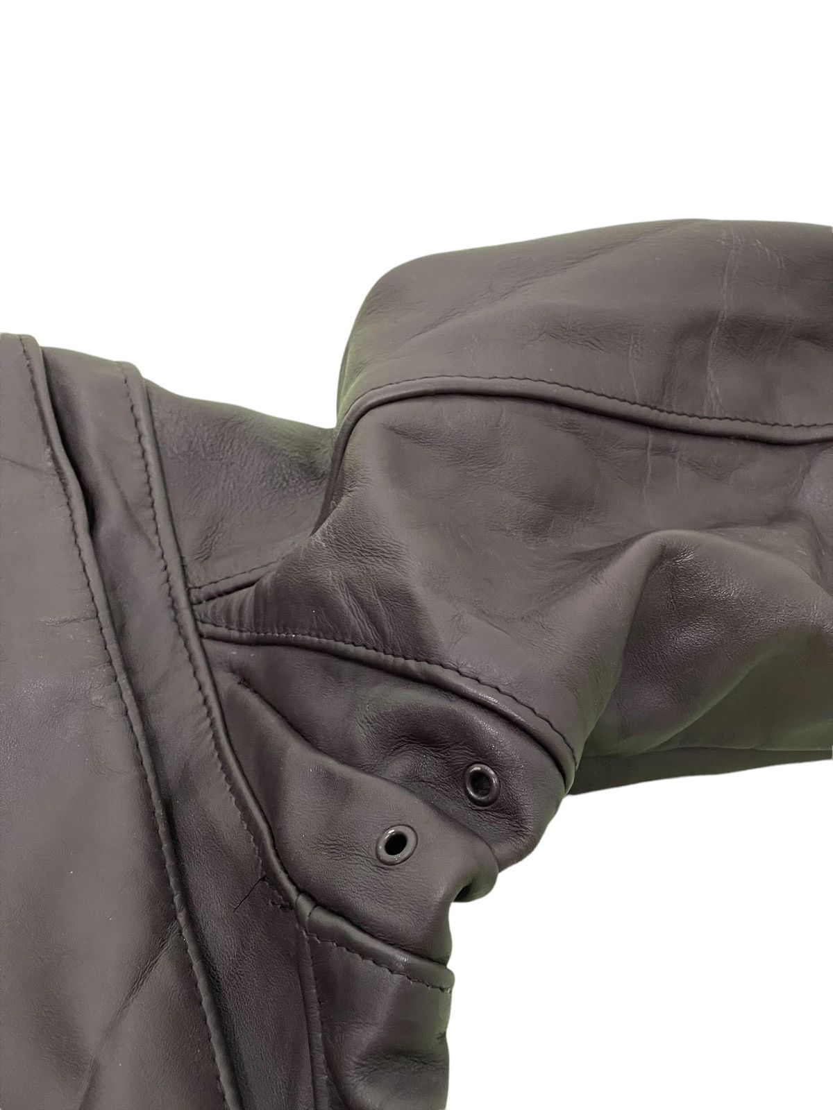 Schott Schott USA Cafe Racer Leather Jacket Made in USA 1🟦 Size US S / EU 44-46 / 1 - 11 Thumbnail