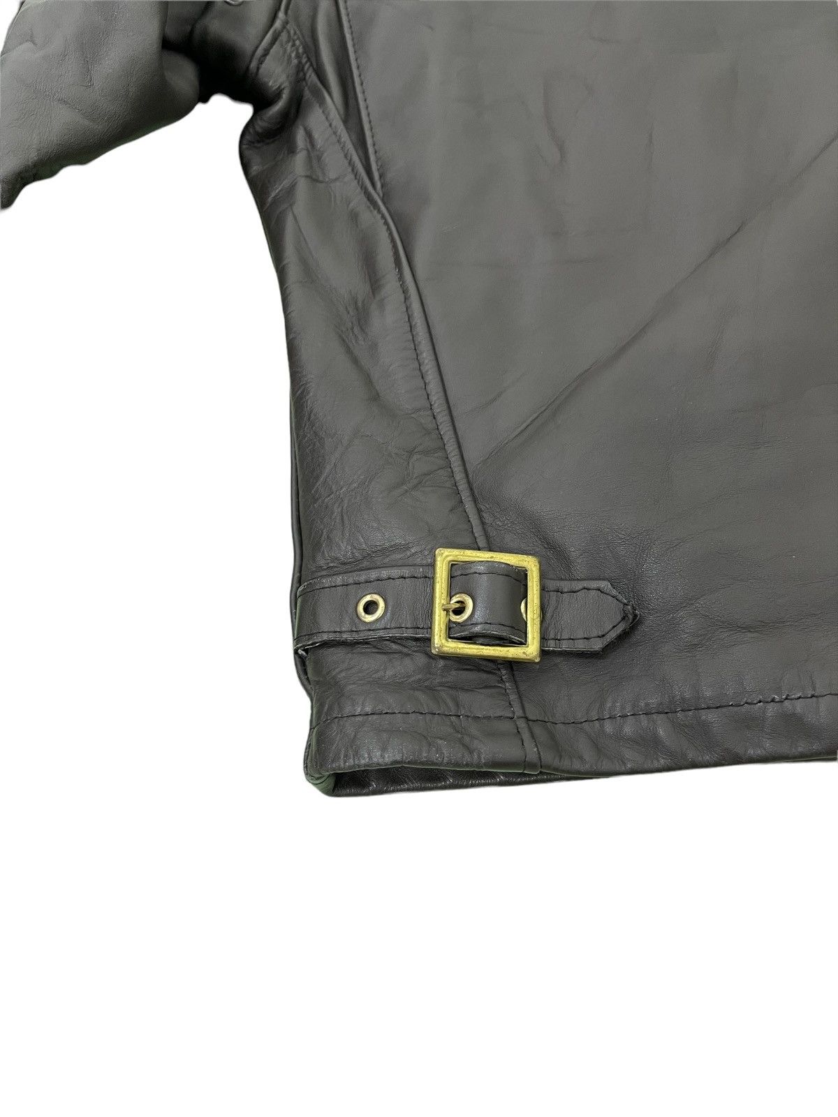 Schott Schott USA Cafe Racer Leather Jacket Made in USA 1🟦 Size US S / EU 44-46 / 1 - 14 Thumbnail