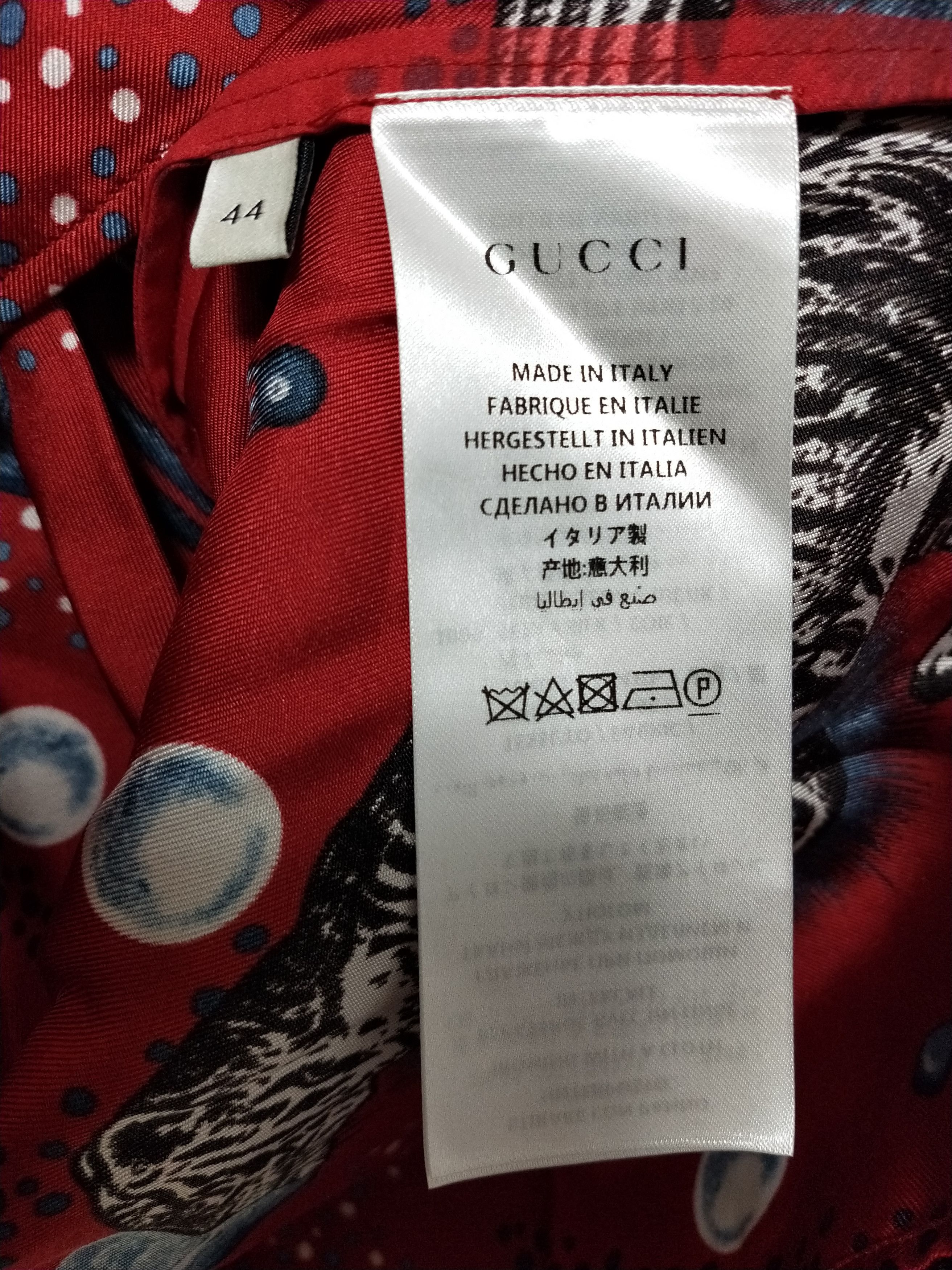 Gucci Space Animals Shirt Size US S / EU 44-46 / 1 - 5 Thumbnail