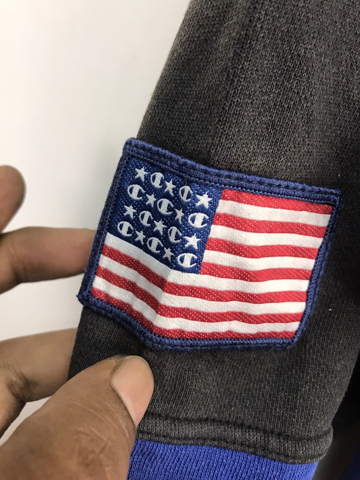 Champion × Vintage Champion usa athletic patchwork beggie sweatshirt Size US XL / EU 56 / 4 - 7 Thumbnail