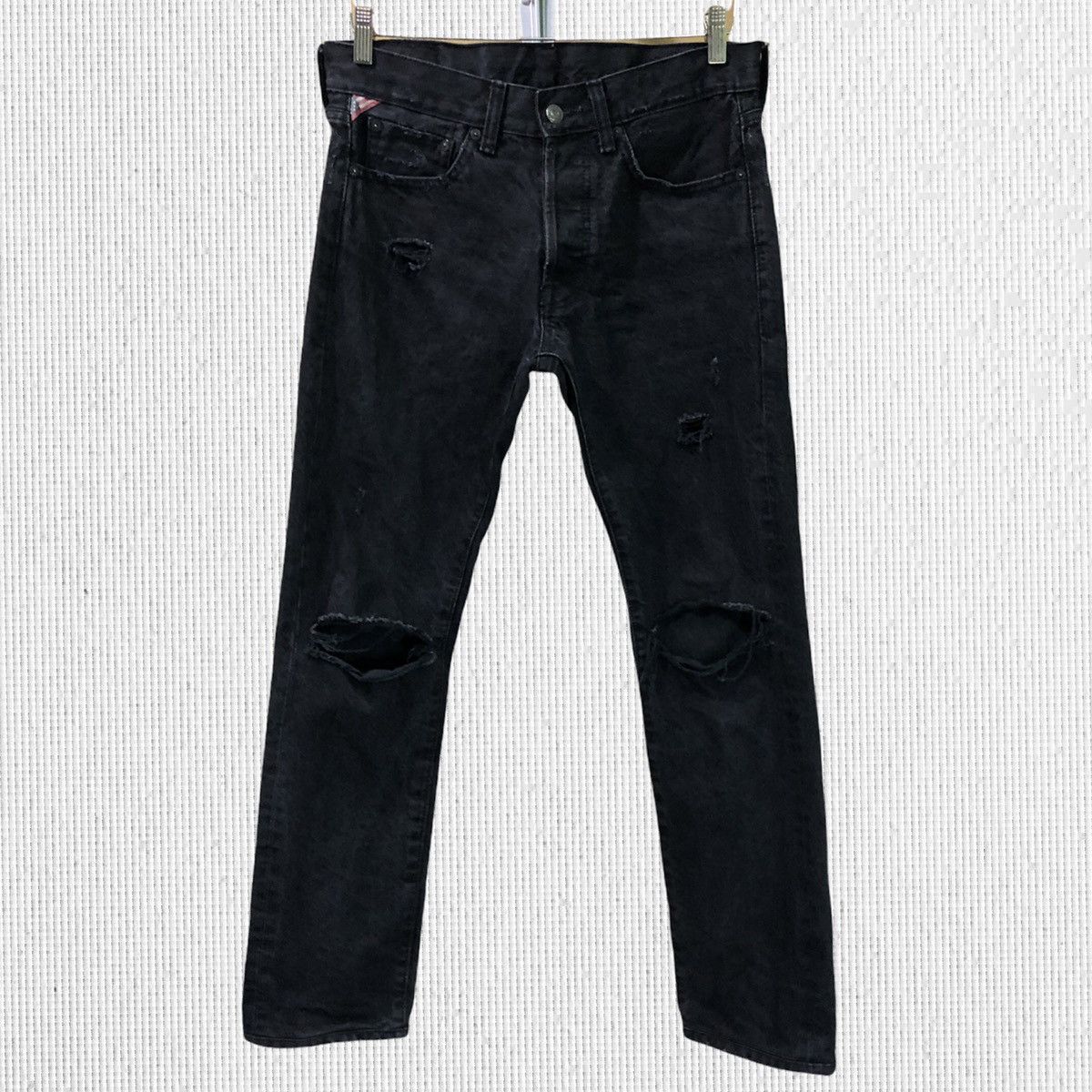 Denim & Supply Ralph Lauren Vtg Denim & Supply Ralph Lauren Distressed Denim Jeans Size US 32 / EU 48 - 2 Thumbnail