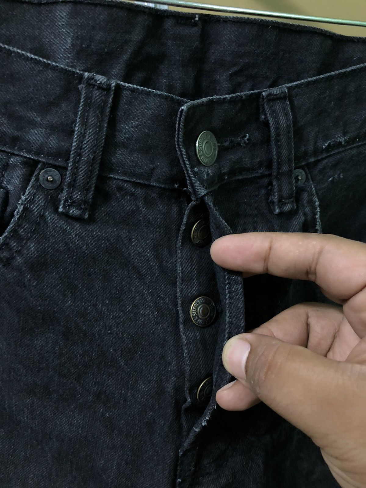 Denim & Supply Ralph Lauren Vtg Denim & Supply Ralph Lauren Distressed Denim Jeans Size US 32 / EU 48 - 8 Thumbnail