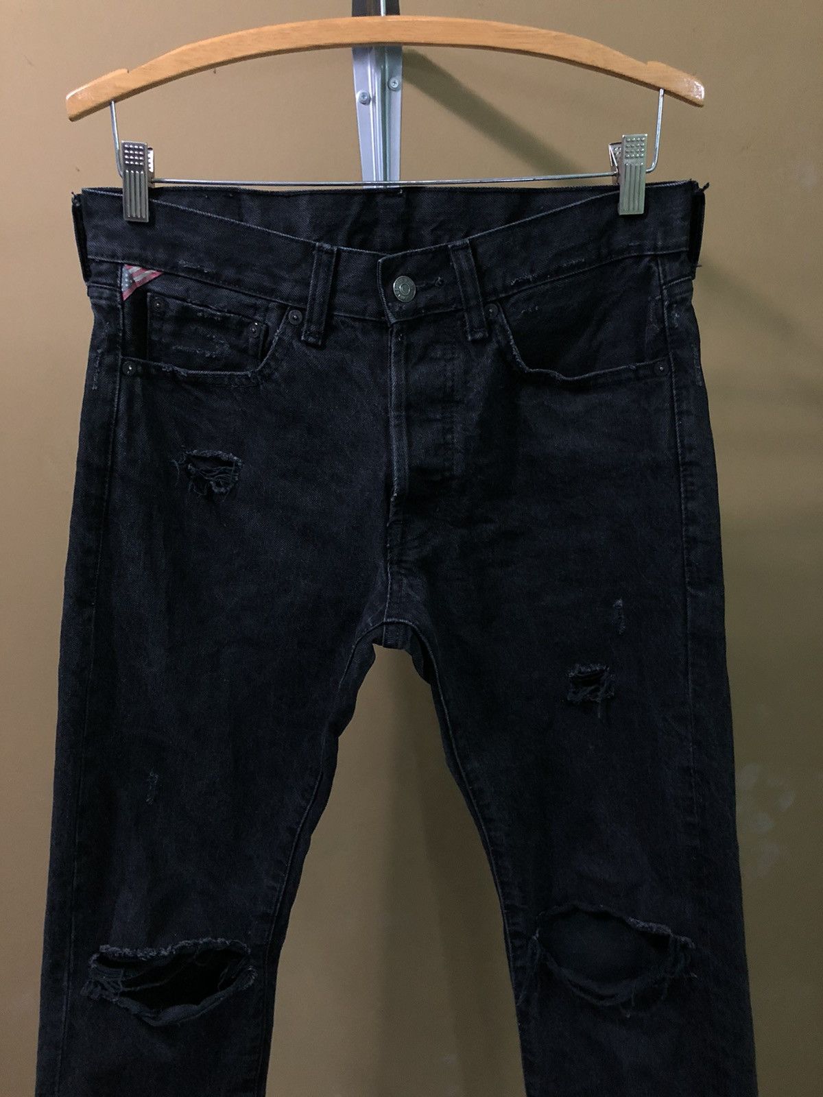 Denim & Supply Ralph Lauren Vtg Denim & Supply Ralph Lauren Distressed Denim Jeans Size US 32 / EU 48 - 4 Thumbnail