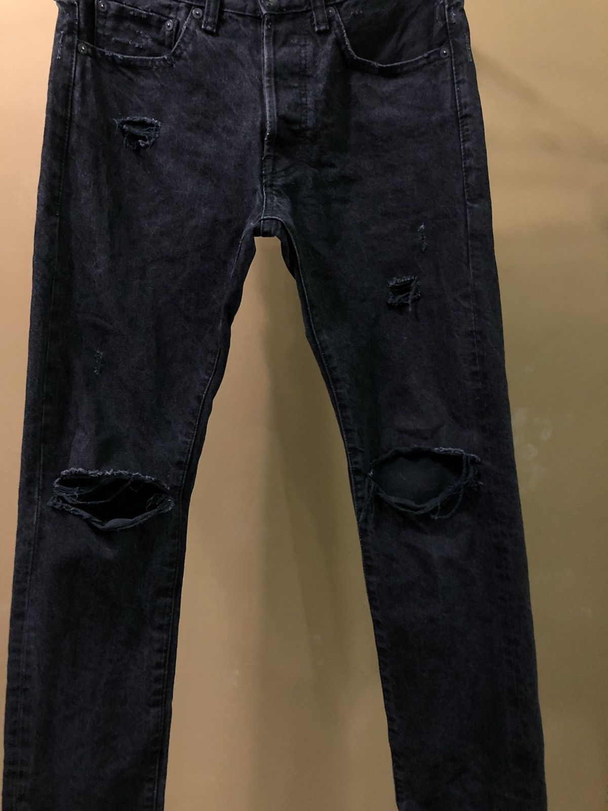 Denim & Supply Ralph Lauren Vtg Denim & Supply Ralph Lauren Distressed Denim Jeans Size US 32 / EU 48 - 3 Thumbnail