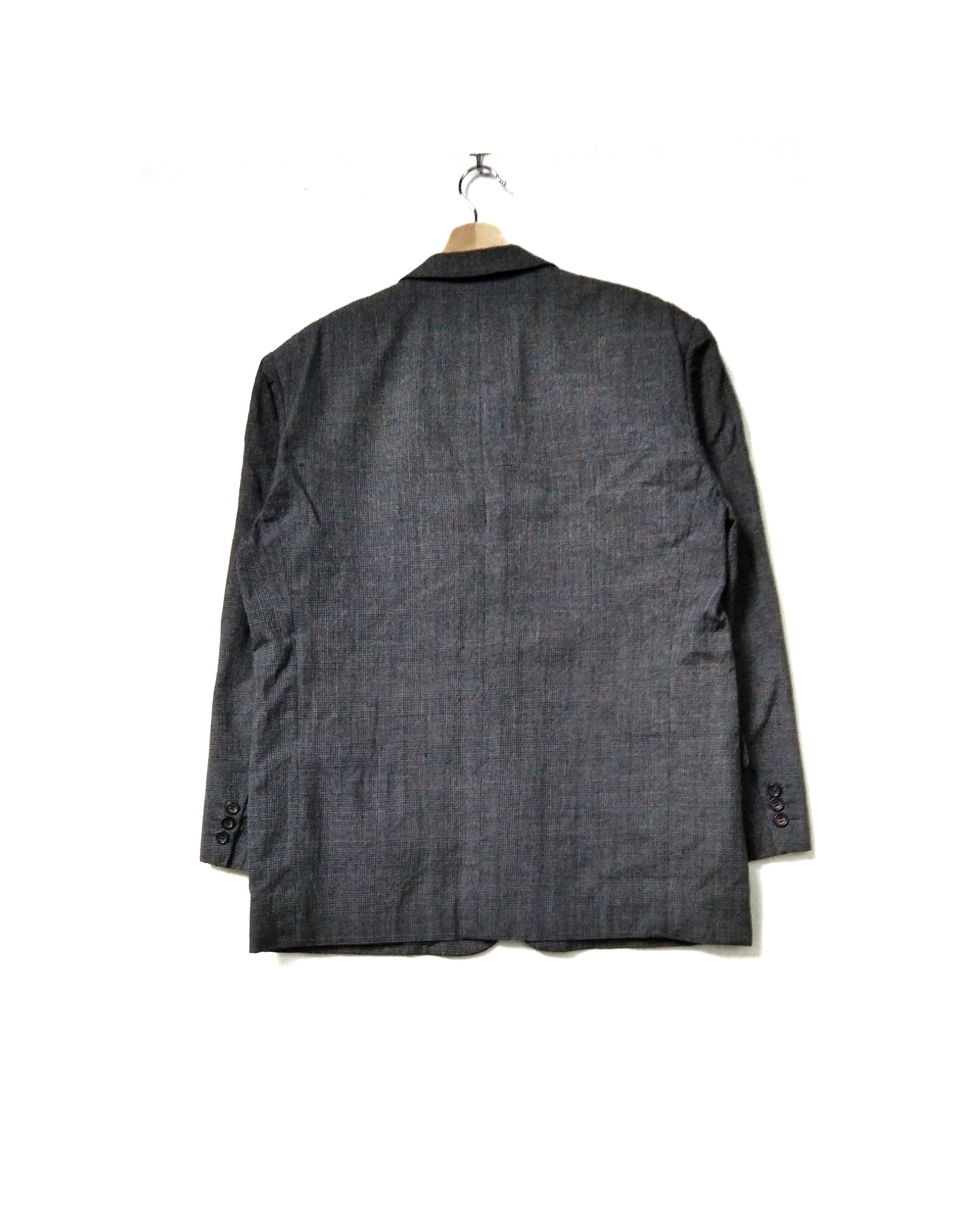 Comme des Garcons Homme × Junya Watanabe × Vintage Vintage94 Comme Des Garcons Junya Watanabe Chekered Blazer Size 38R - 8 Thumbnail