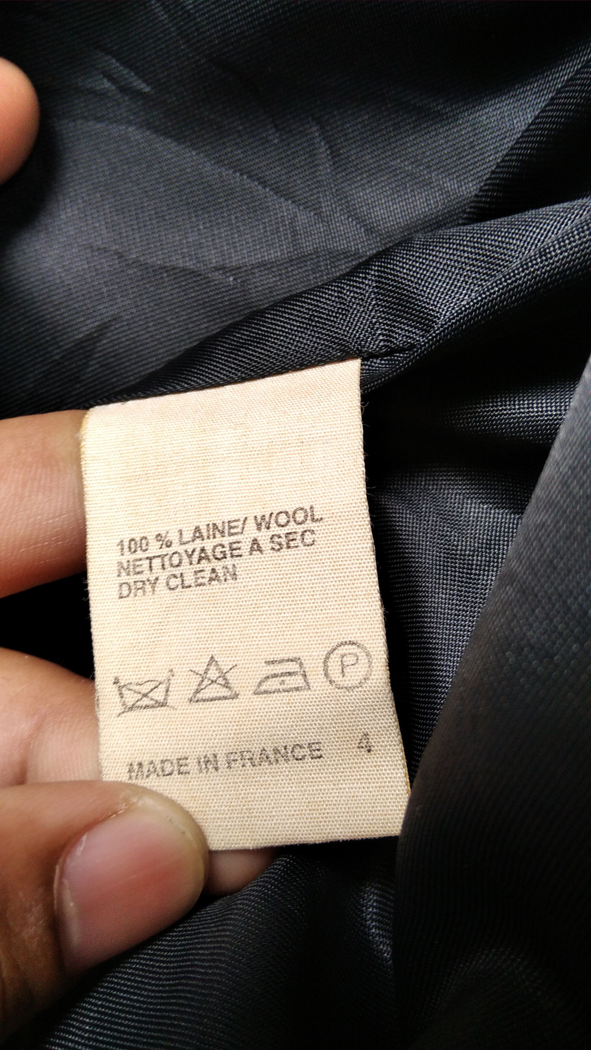 A.P.C. × Designer × Vintage Vintage A.P.C Made in France Laine Wool Trench Jacket Size US M / EU 48-50 / 2 - 5 Thumbnail