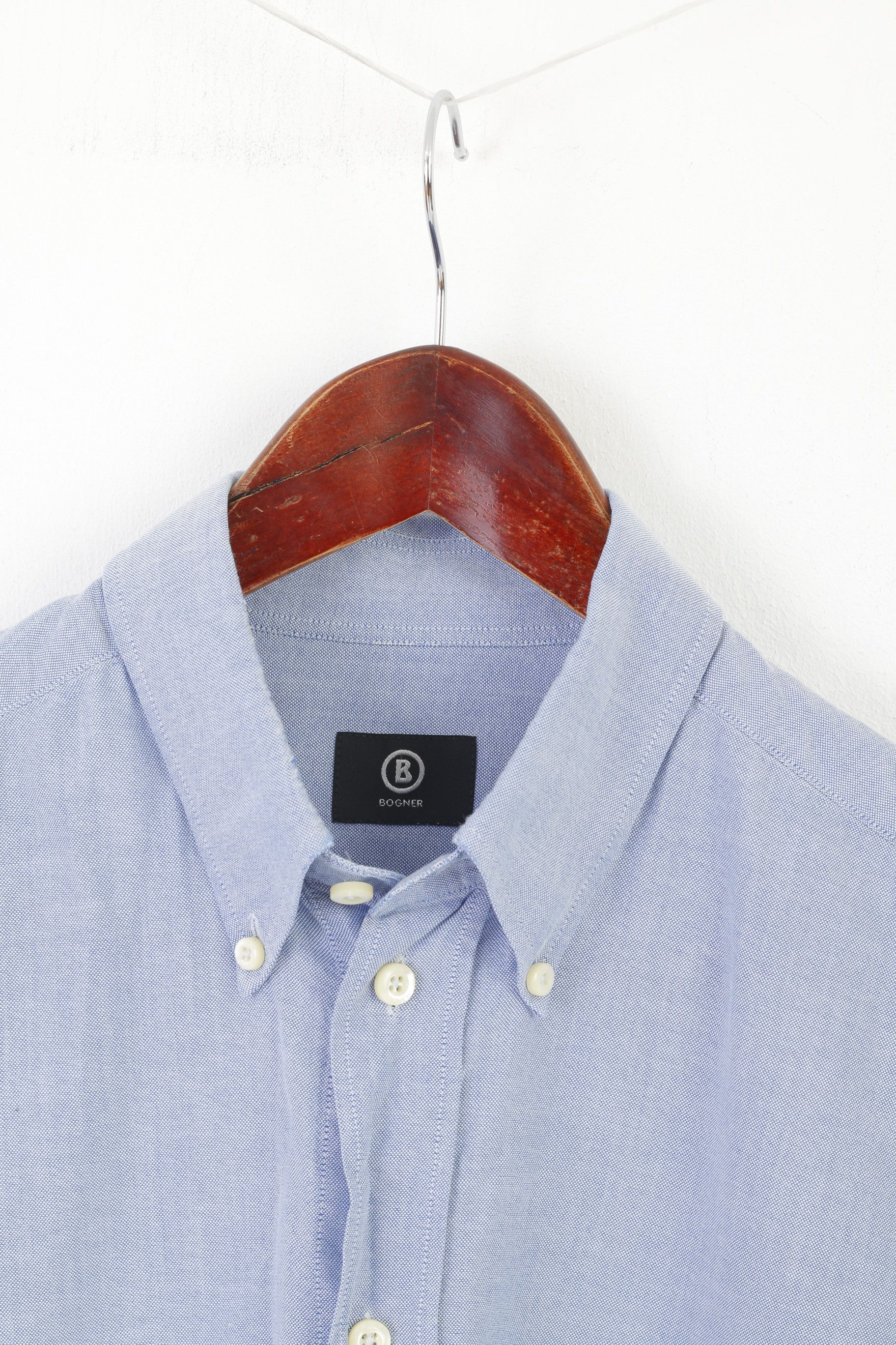 Bogner Bogner Men 40 M Casual Shirt Cotton Pocket 7902 Size US M / EU 48-50 / 2 - 5 Thumbnail