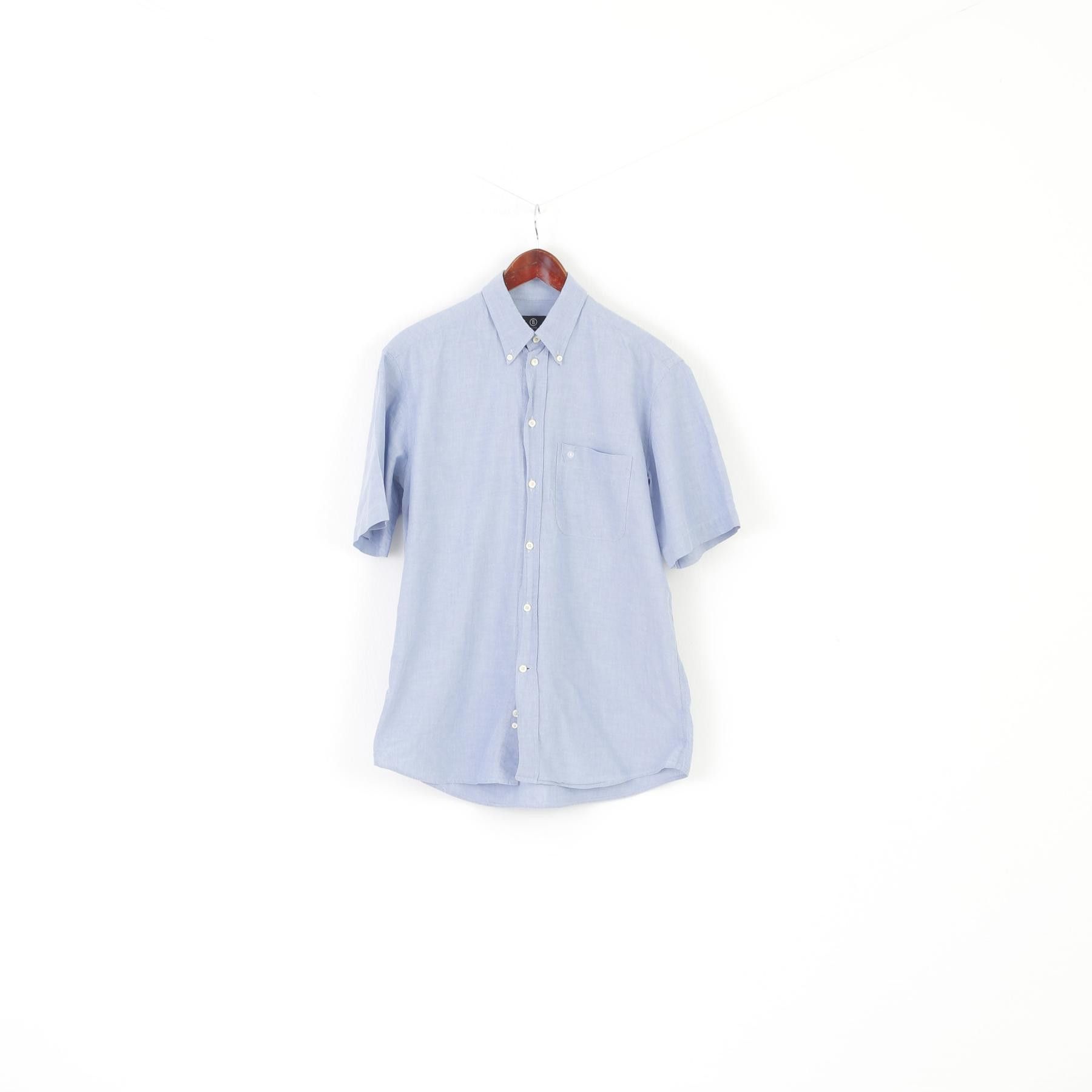 Bogner Bogner Men 40 M Casual Shirt Cotton Pocket 7902 Size US M / EU 48-50 / 2 - 2 Thumbnail