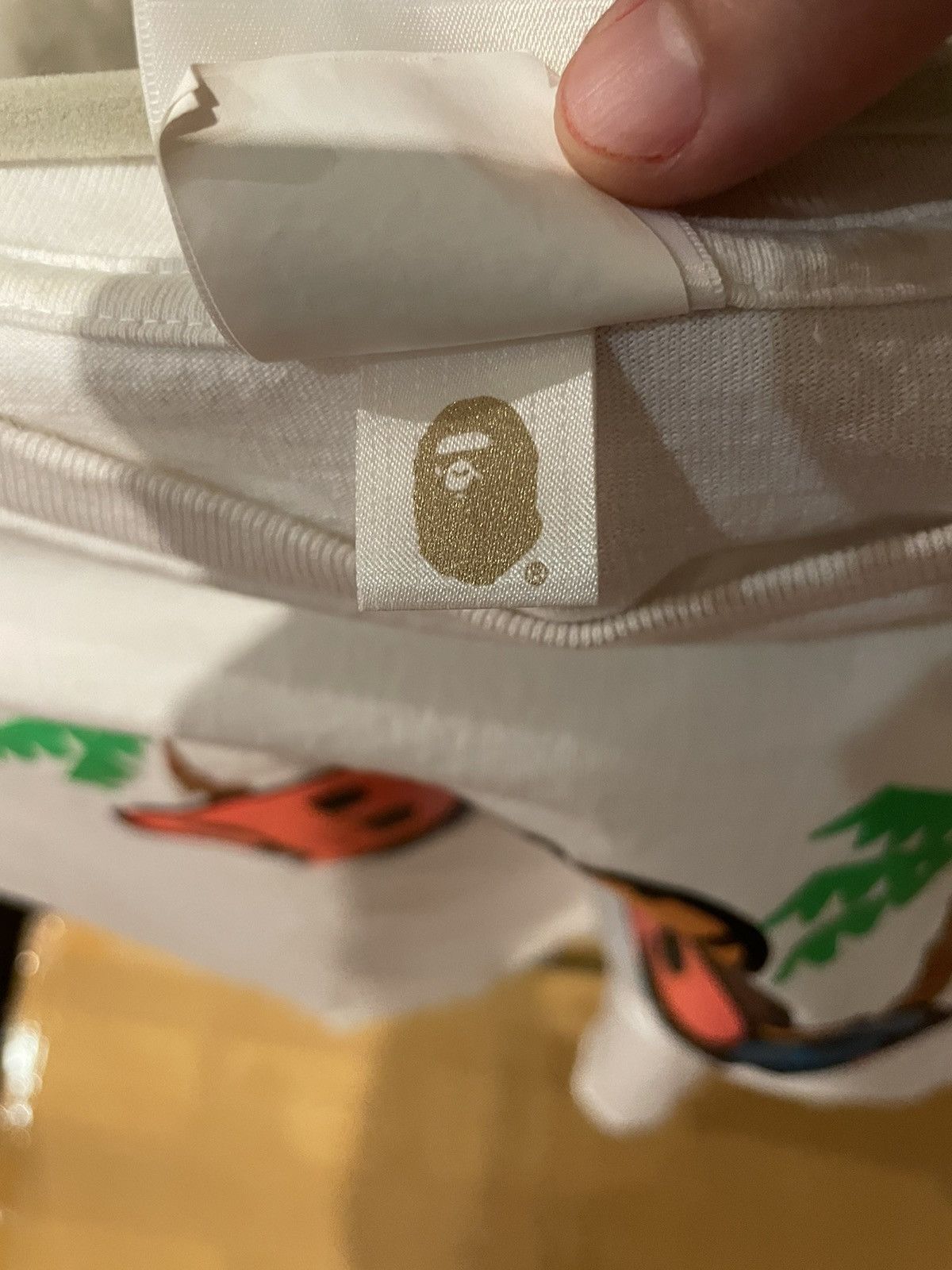 Bape Rare 2018 Milo on Bape Summer Tee Size US L / EU 52-54 / 3 - 6 Thumbnail
