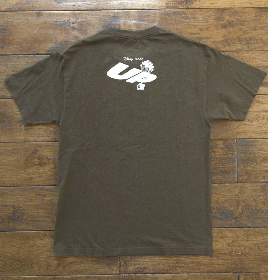 Disney × Vintage Original Up Disney Pixar Vintage Brown Movie Promotion Tee Size US L / EU 52-54 / 3 - 4 Thumbnail