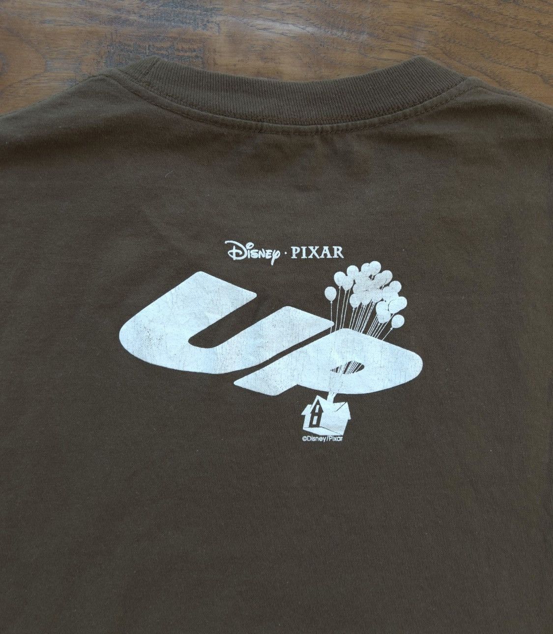 Disney × Vintage Original Up Disney Pixar Vintage Brown Movie Promotion Tee Size US L / EU 52-54 / 3 - 2 Thumbnail