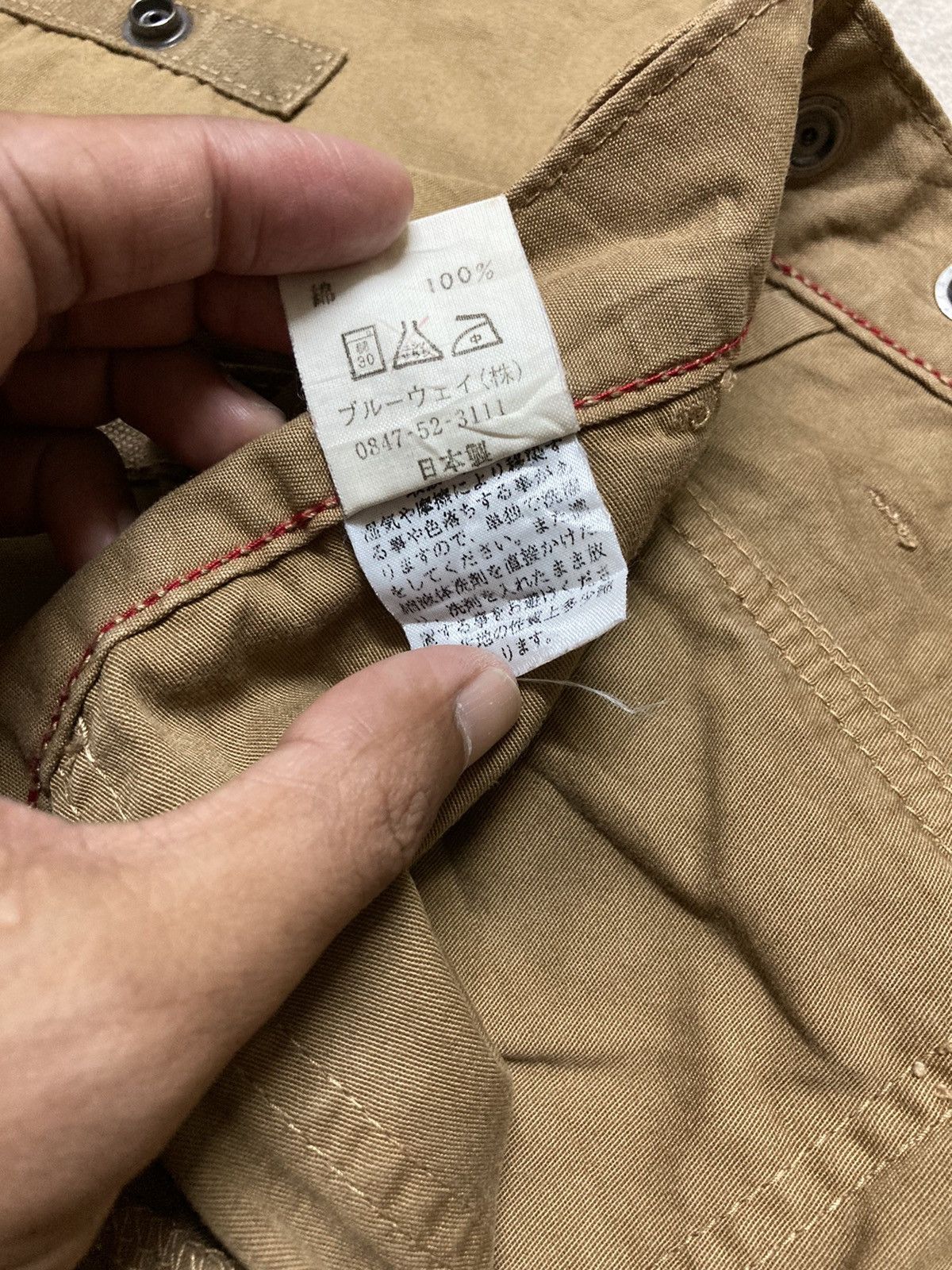 Japanese Brand Blue Way Bondage Cargo Pants Size US 32 / EU 48 - 17 Thumbnail