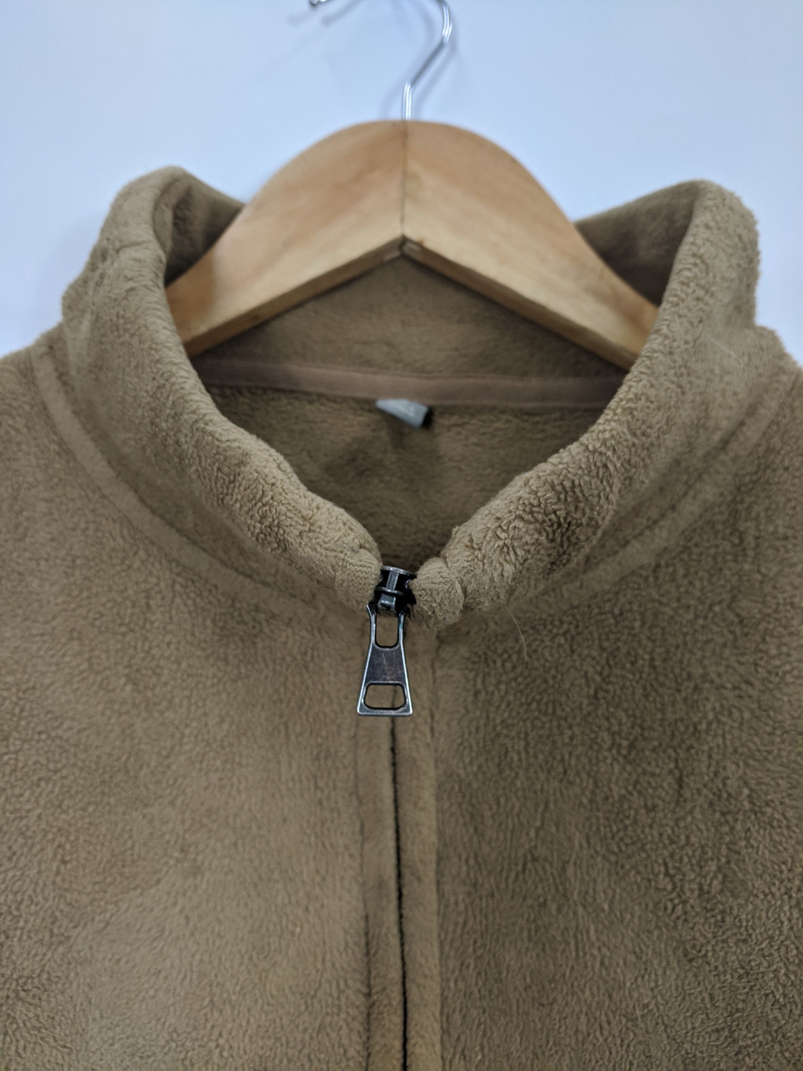 Japanese Brand × Uniqlo Uniqlo Fleece Jacket Brown Size US XL / EU 56 / 4 - 6 Thumbnail