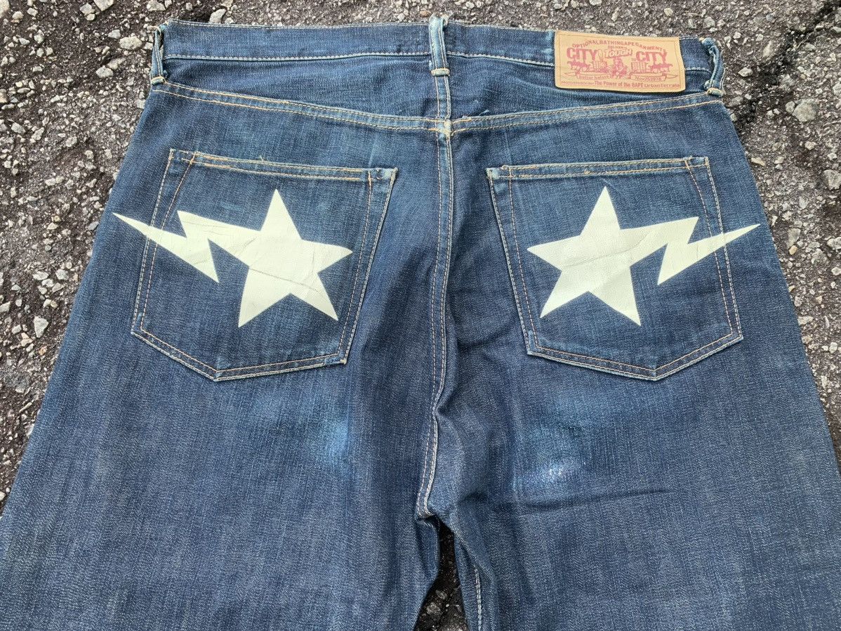 Bape Bapesta Denim Size US 36 / EU 52 - 5 Thumbnail