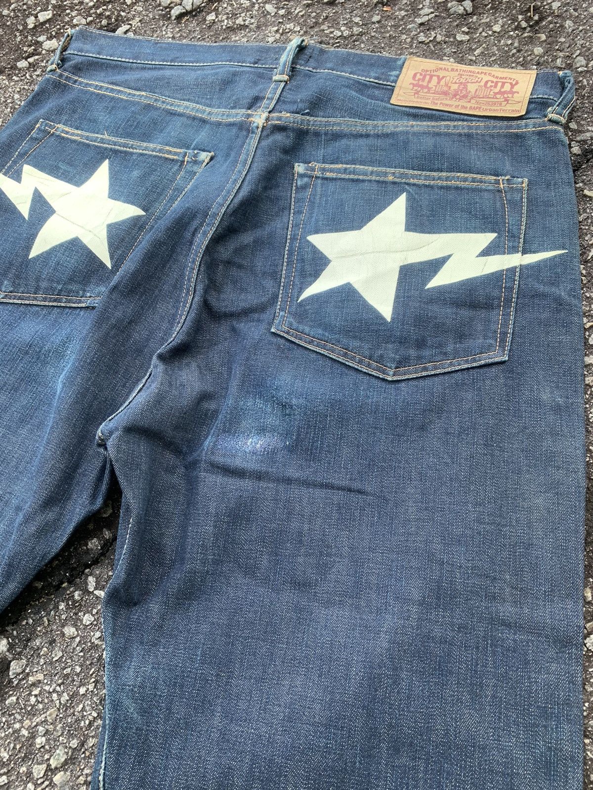 Bape Bapesta Denim Size US 36 / EU 52 - 7 Thumbnail