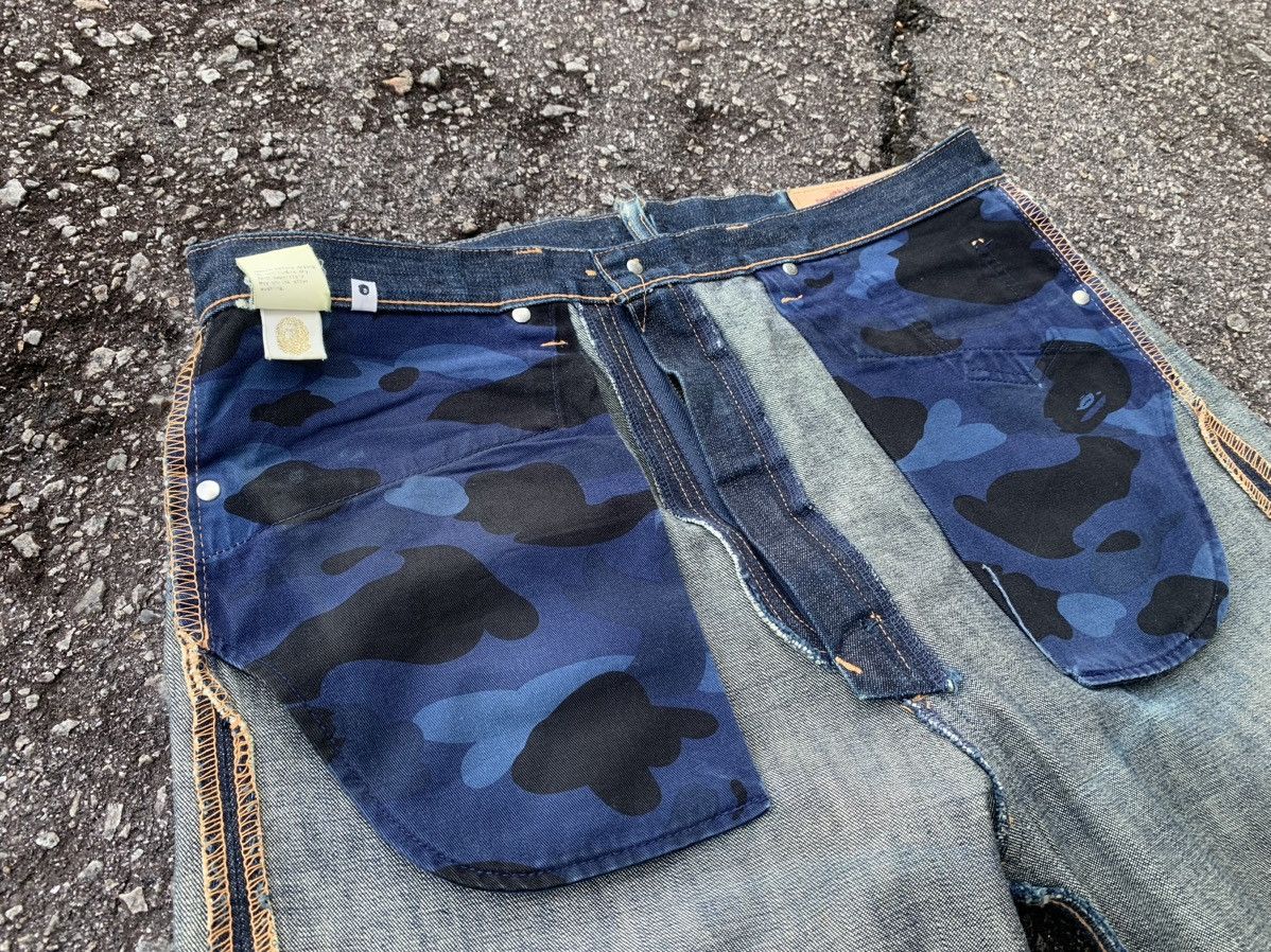 Bape Bapesta Denim Size US 36 / EU 52 - 15 Thumbnail