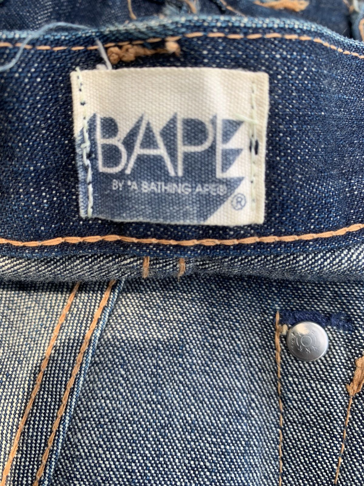 Bape Bapesta Denim Size US 36 / EU 52 - 18 Thumbnail