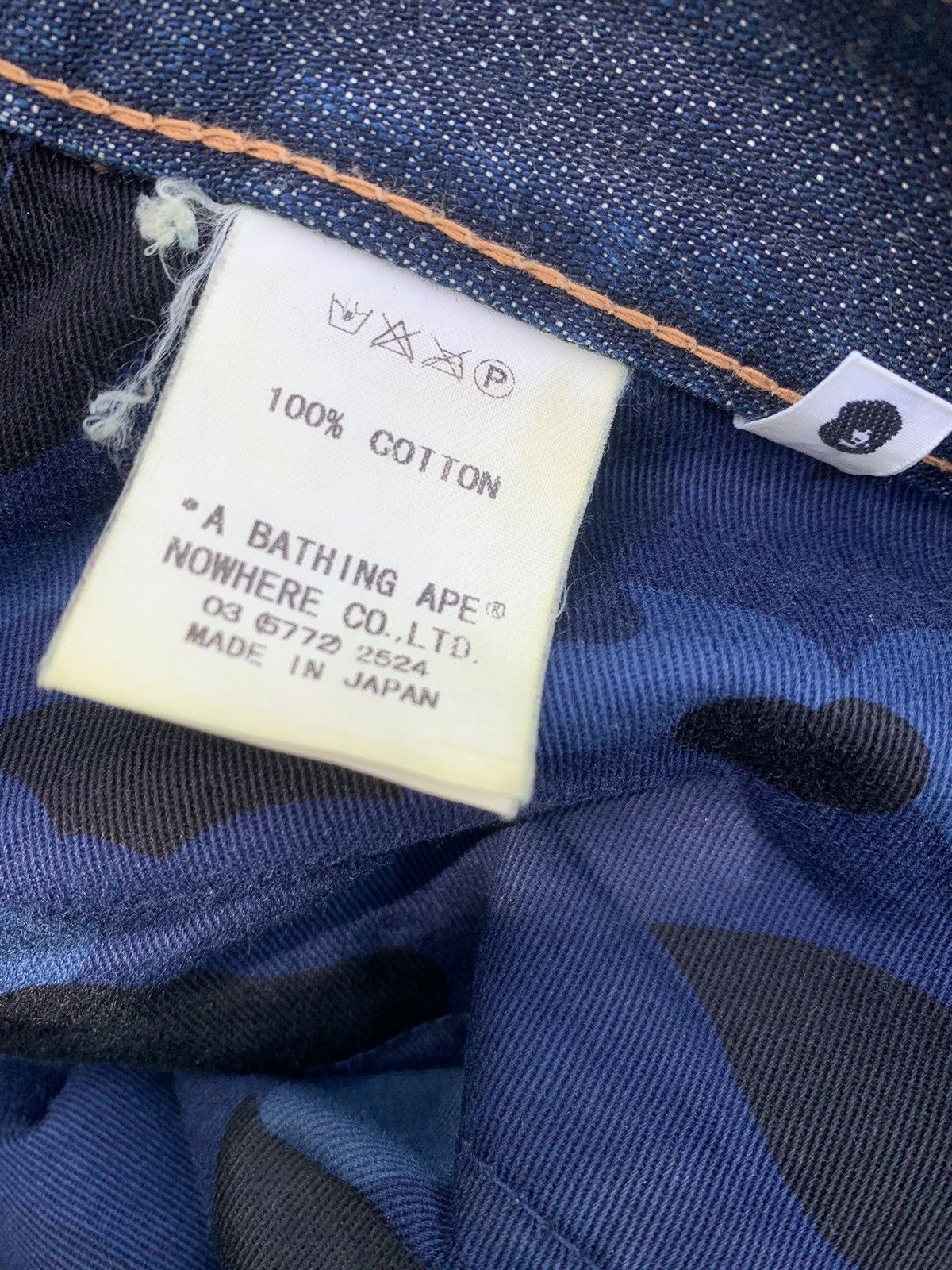 Bape Bapesta Denim Size US 36 / EU 52 - 21 Thumbnail