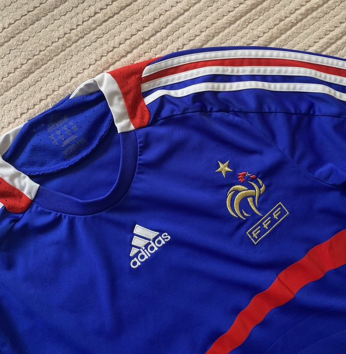 Adidas Adidas France Soccer Jersey Y2K vintage Style Grailed